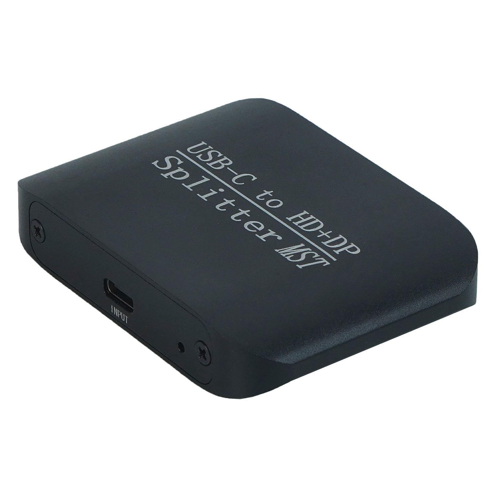 Répartiteur pour ordinateur portable Type-C vers HDMI + DP 1x2 MST, affichage à deux écrans, une entrée, deux sorties