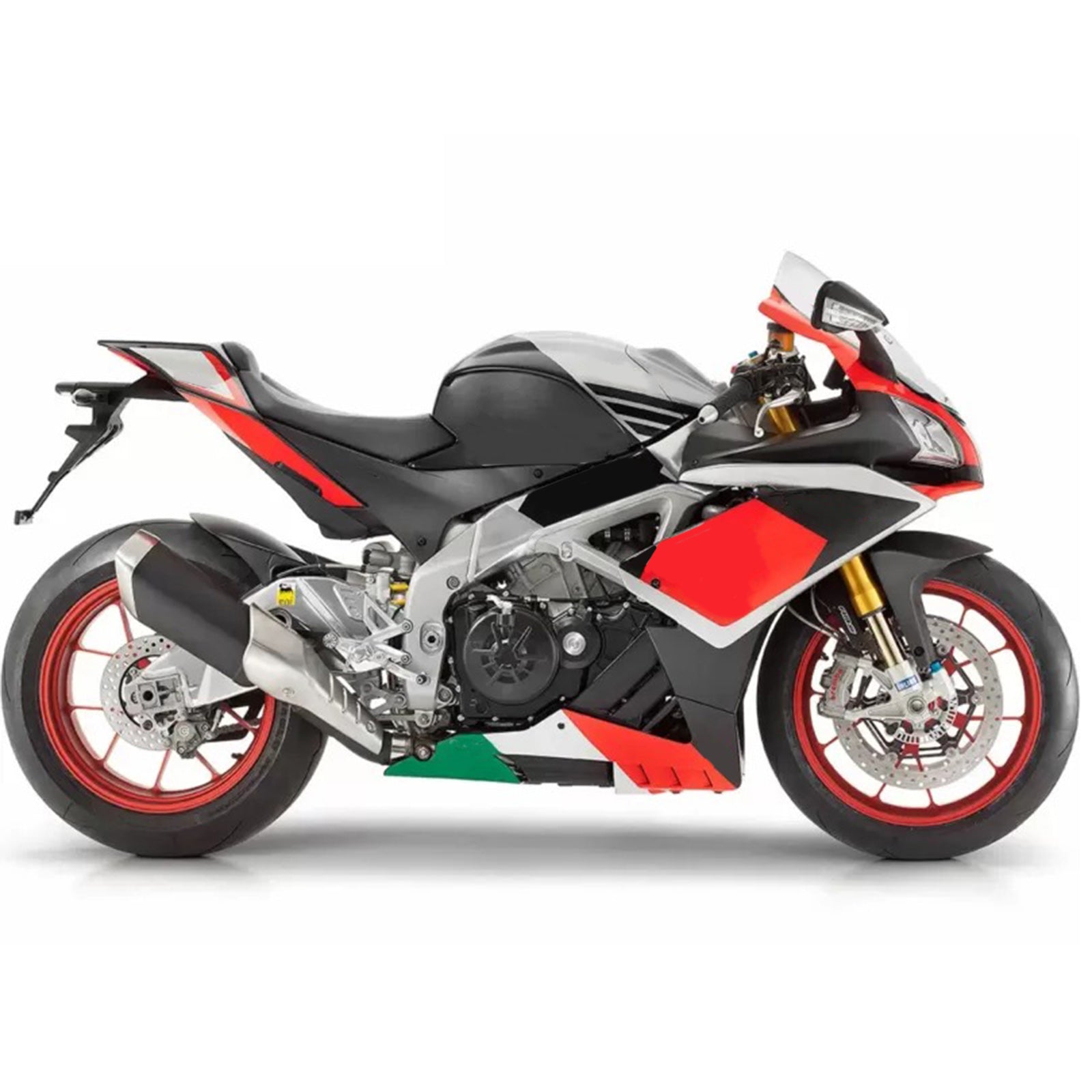 Kit de carénage par injection, carrosserie en plastique ABS, compatible avec l’Aprilia RSV4 1000 2009-2015