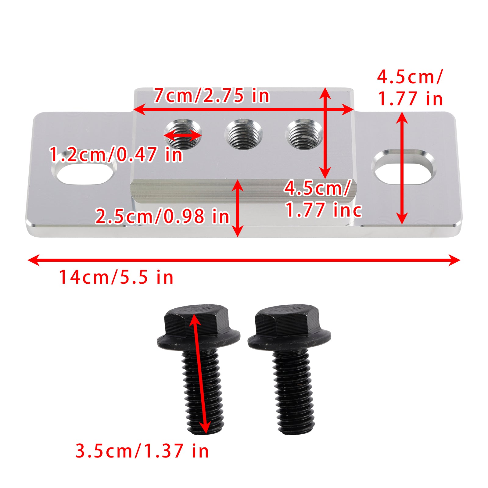 Support de transmission en aluminium 551404 pour GM TH350 TH400 4L60E 4L65E