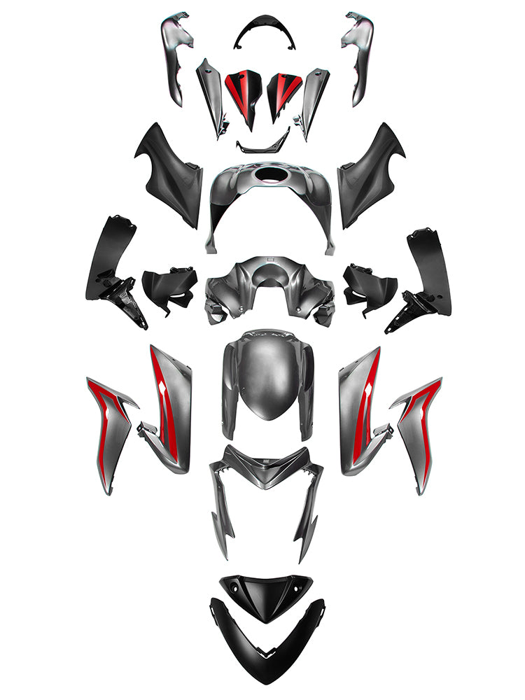 Suzuki GSX-S 1000 2015-2020 12# Injektoitu muovinen rungon paketti.