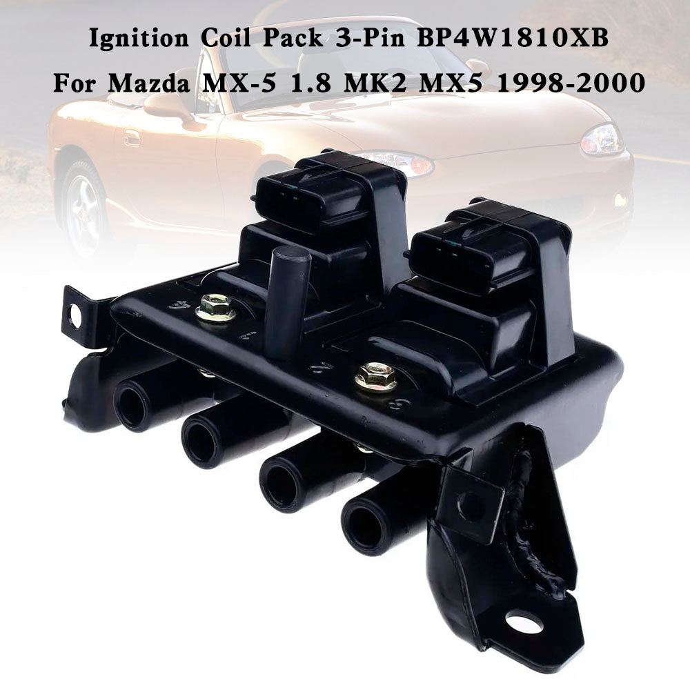 1998-2000 Mazda MX-5 1.8 MK2 MX5 Bobine 3-pins BP4W1810XB