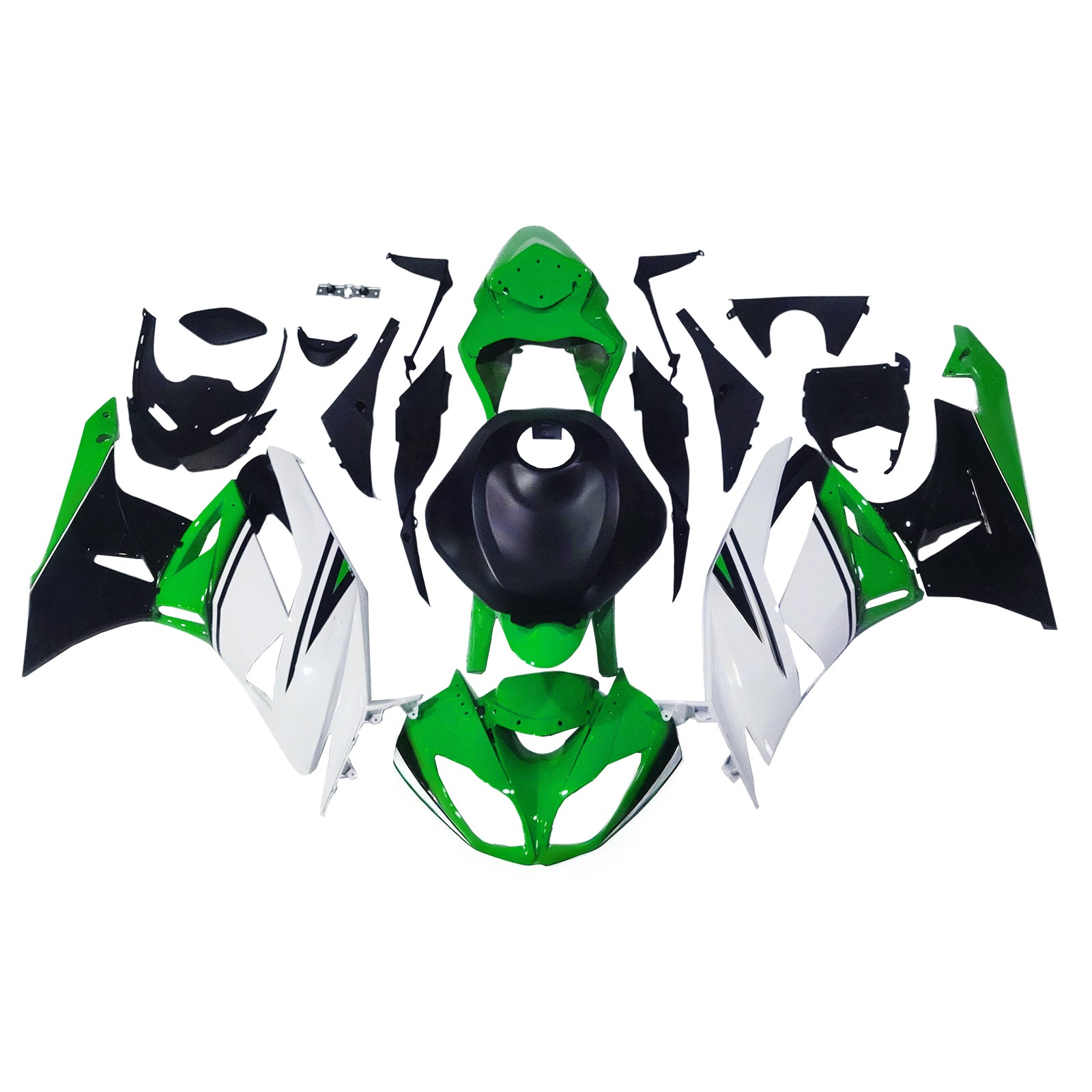 Kit de carénage à injection en plastique ABS pour Kawasaki ZX6R 636 2009-2012