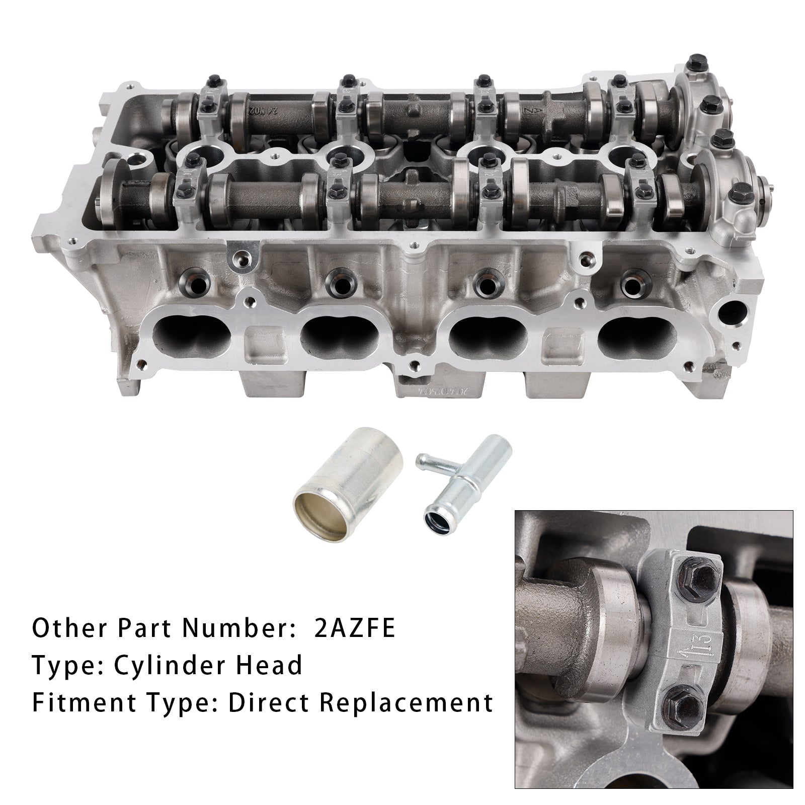 Complete TC 2.4L 2362CC L4 DOHC 2005-2010 2AZFE CILINDRO