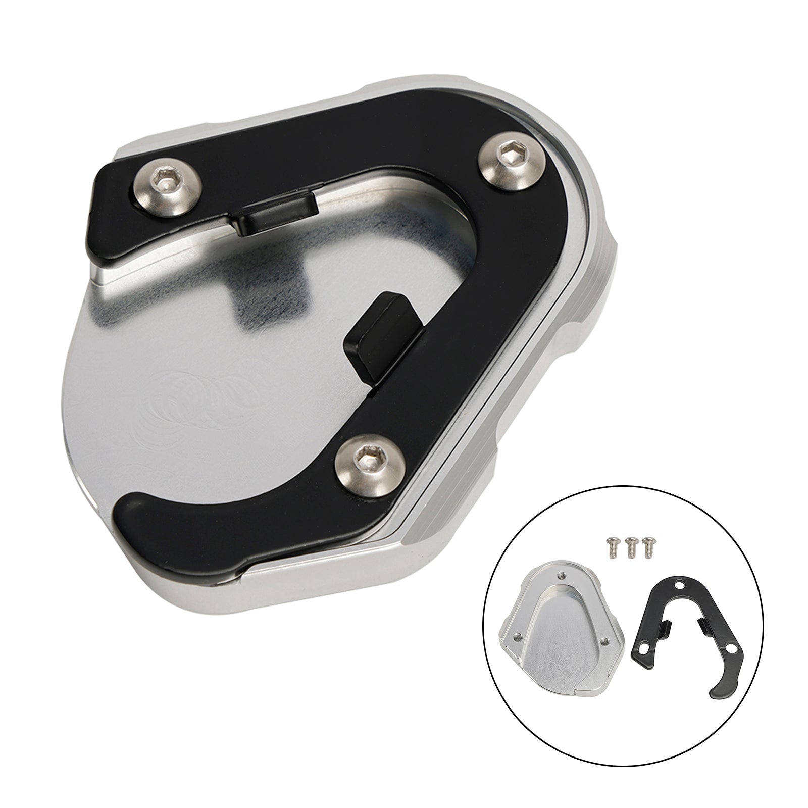 Piastra di allargamento del cavalletto adatta per Scrambler 1200XC/XE Tiger 1200 GT 22-23