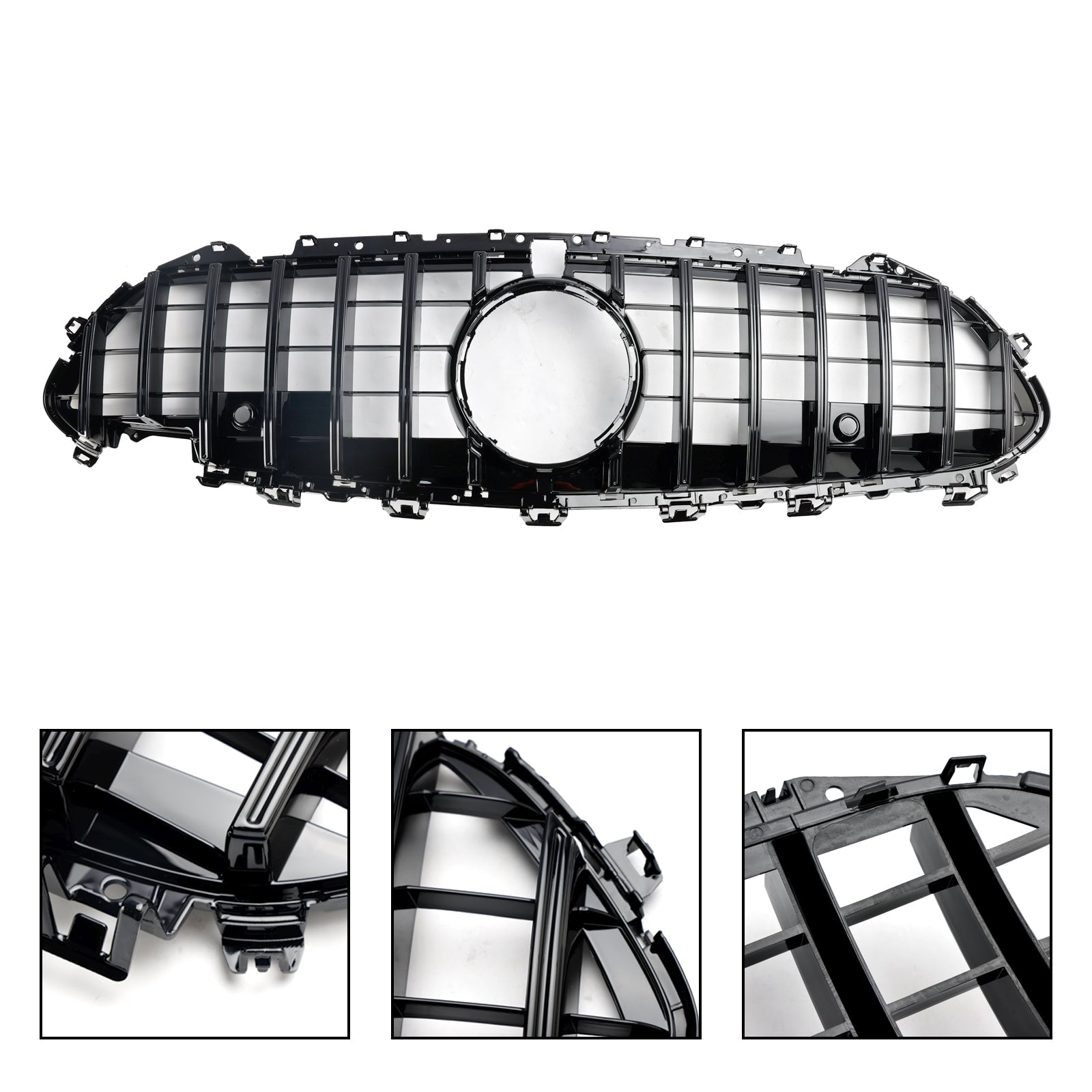 Grille de pare-chocs avant noire Mercedes CLS C257 W257 Coupé 2018-2024
