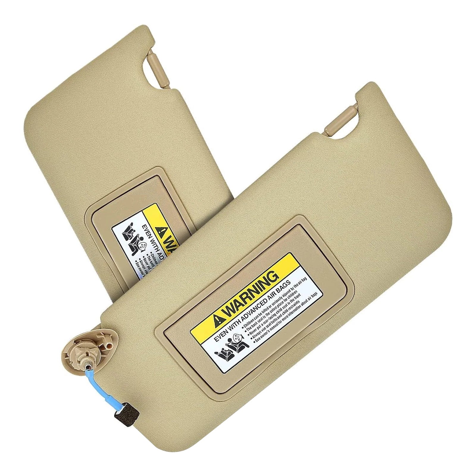 Alette parasole beige (coppia) per Honda Accord 2008-2017, riferimento 83280TA5A51ZA