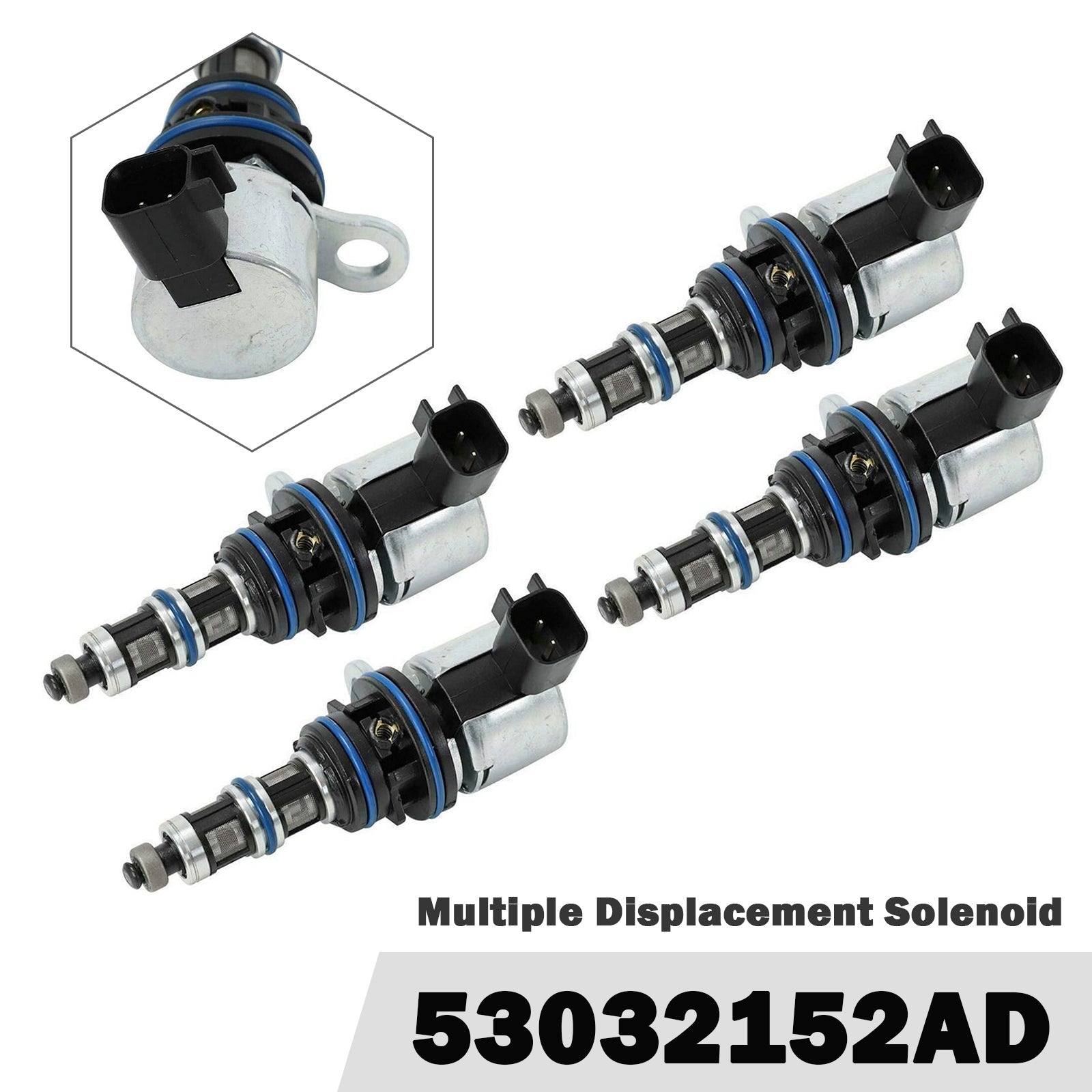 4 válvulas solenoides de desplazamiento múltiple 53032152AD para Jeep Chrysler 300C 5.7L
