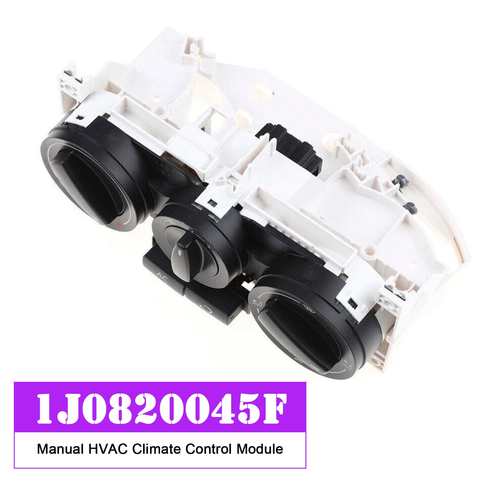 Modulo di condizionamento dell'aria manuale CVC 1J0820045F 599-152 per VW Golf Jetta Beetle