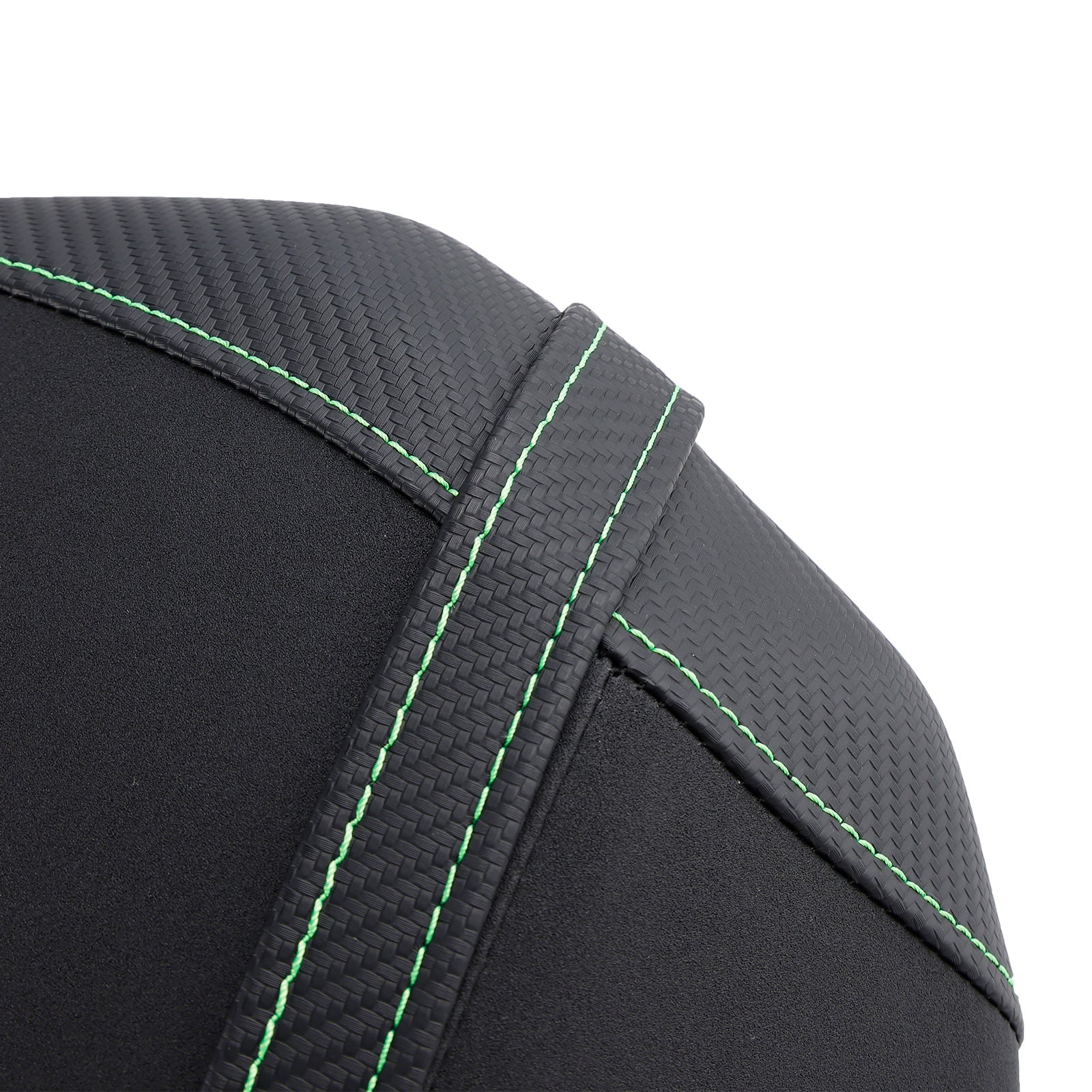 Cojín de asiento del pasajero trasero de poliuretano trasero con cos de costuras planas para Kawasaki ZX-10R/RR 2021-2023