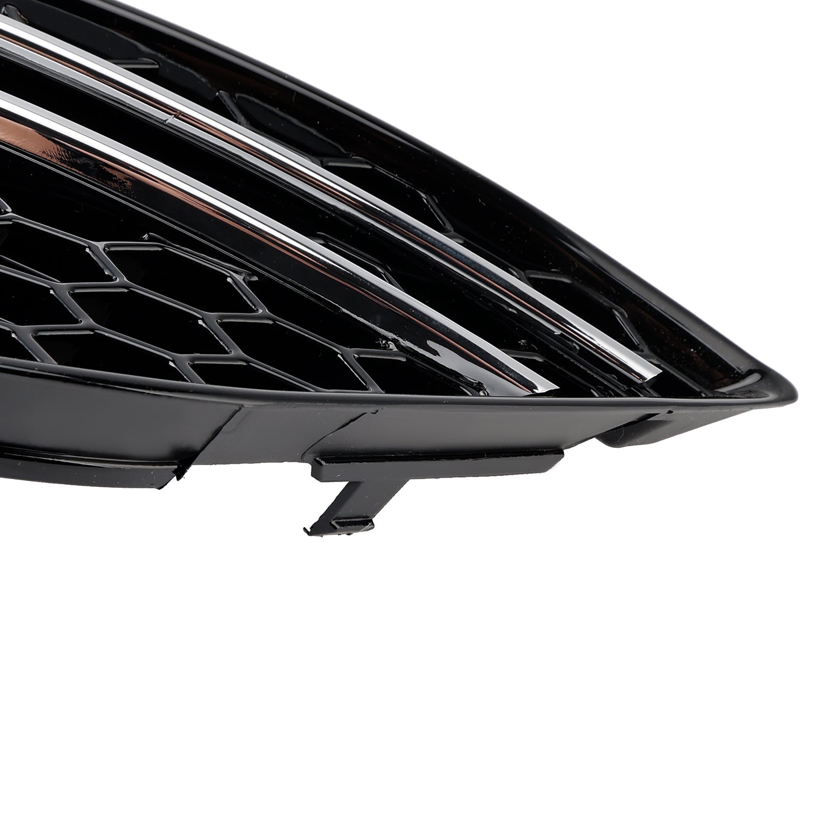 Griglia di protezione della nebbia cromata per paraurti standard Audi A4 B8.5 2013-2015