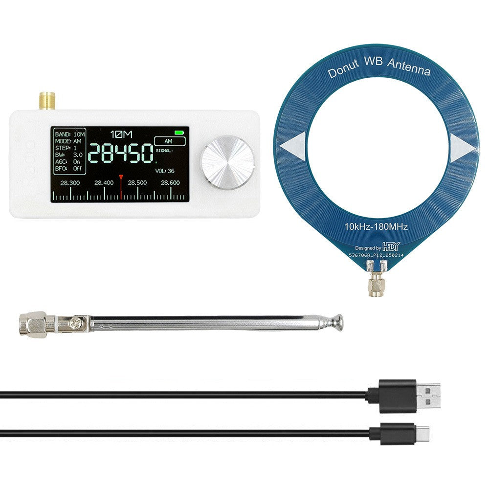 Przenośne radio SI4732 0,5-108 MHz LSB AM FM Mini Radio Pocket Radio Wszystkie paski