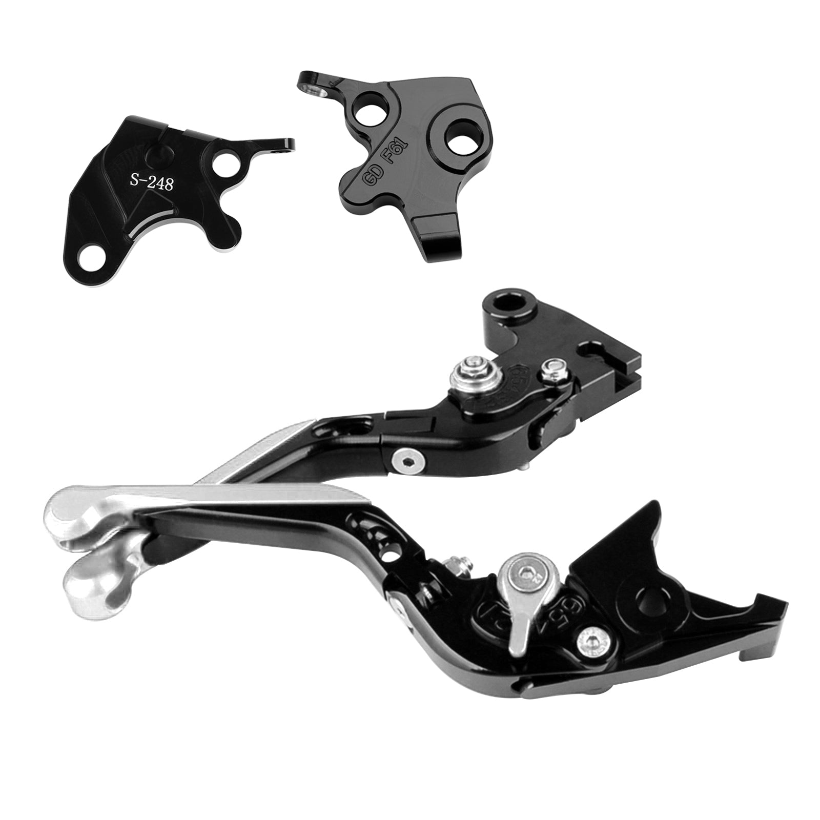 Levier de frein et d'embrayage réglable pour YAMAHA YZF R125 2008-2011