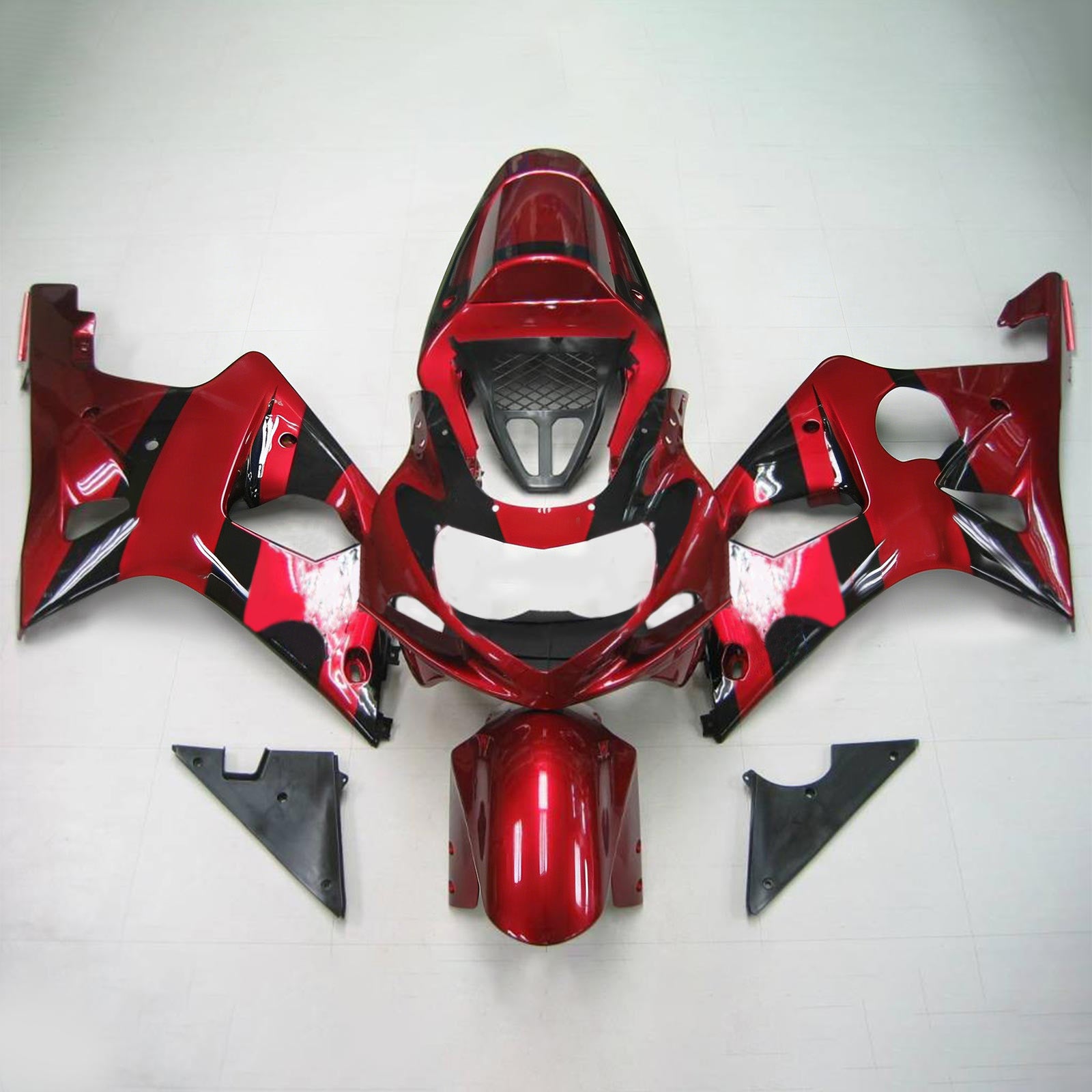 Kit de carénage par injection, carrosserie en plastique ABS pour Suzuki GSXR1000 2000-2002 K1 K2