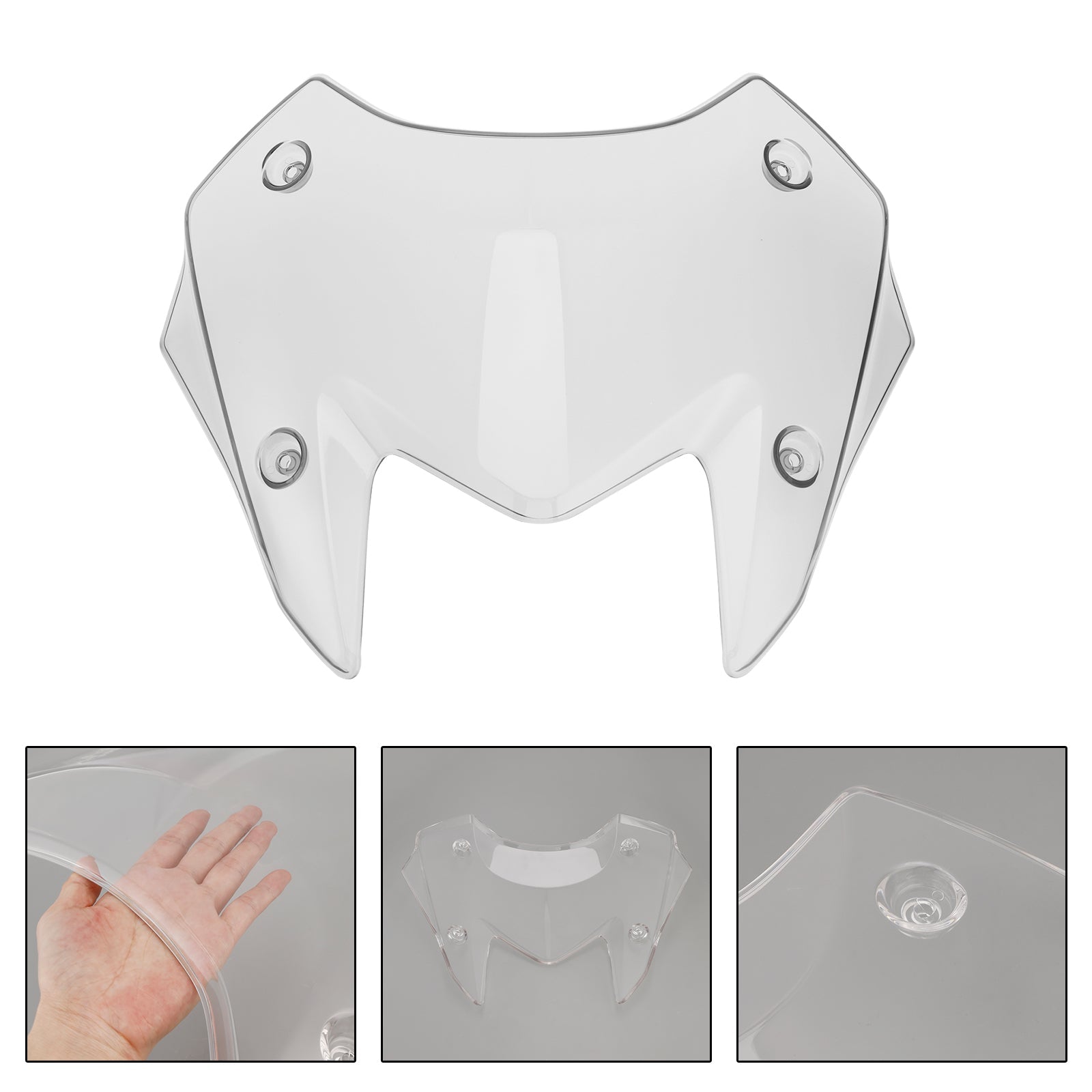 Vetrobransko steklo in podpora za Yamaha T-Max 560 2022-2024