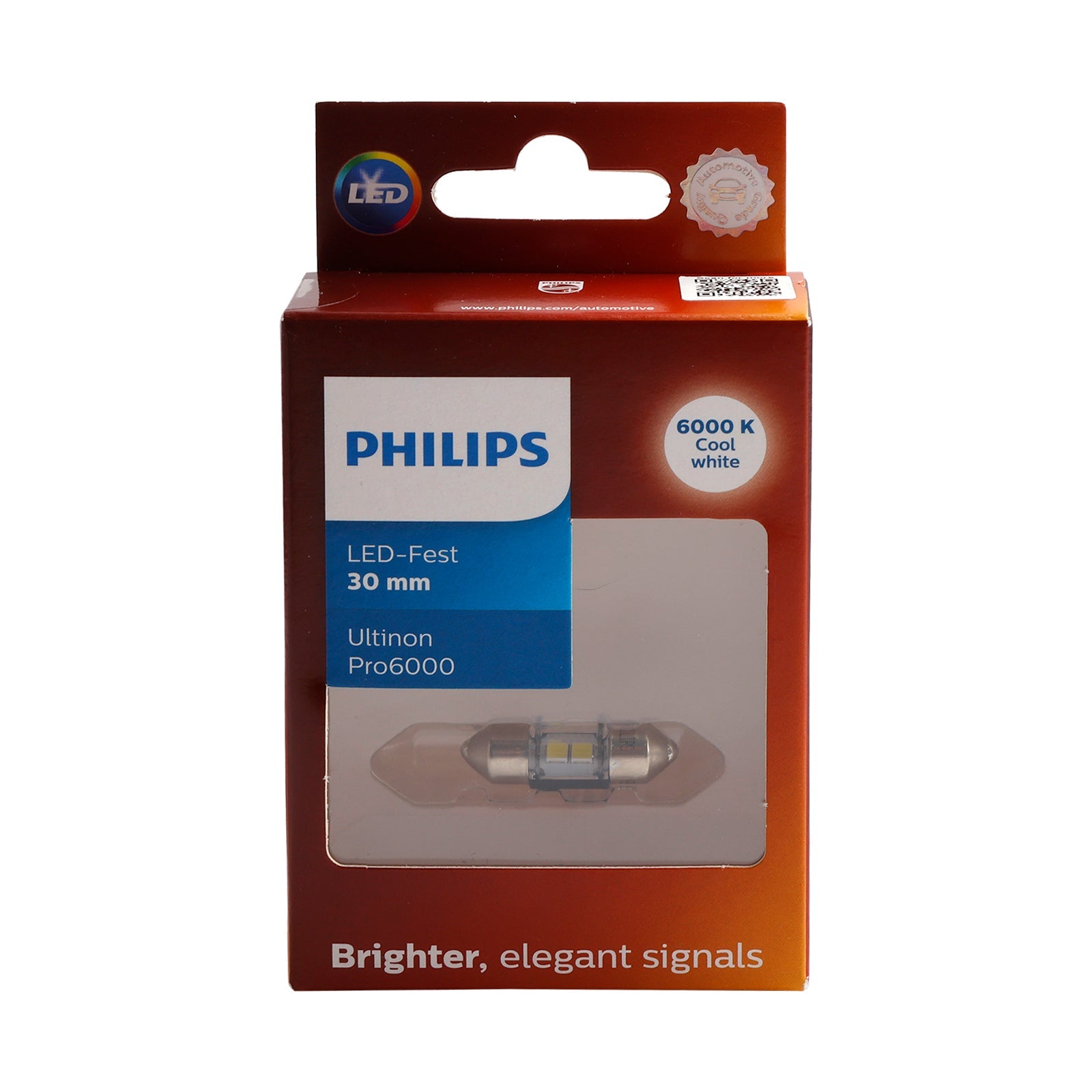 Ligero LED para automóviles Ultinon Pro6000 30 mm 24844440 6 000 K 24 V para Philips