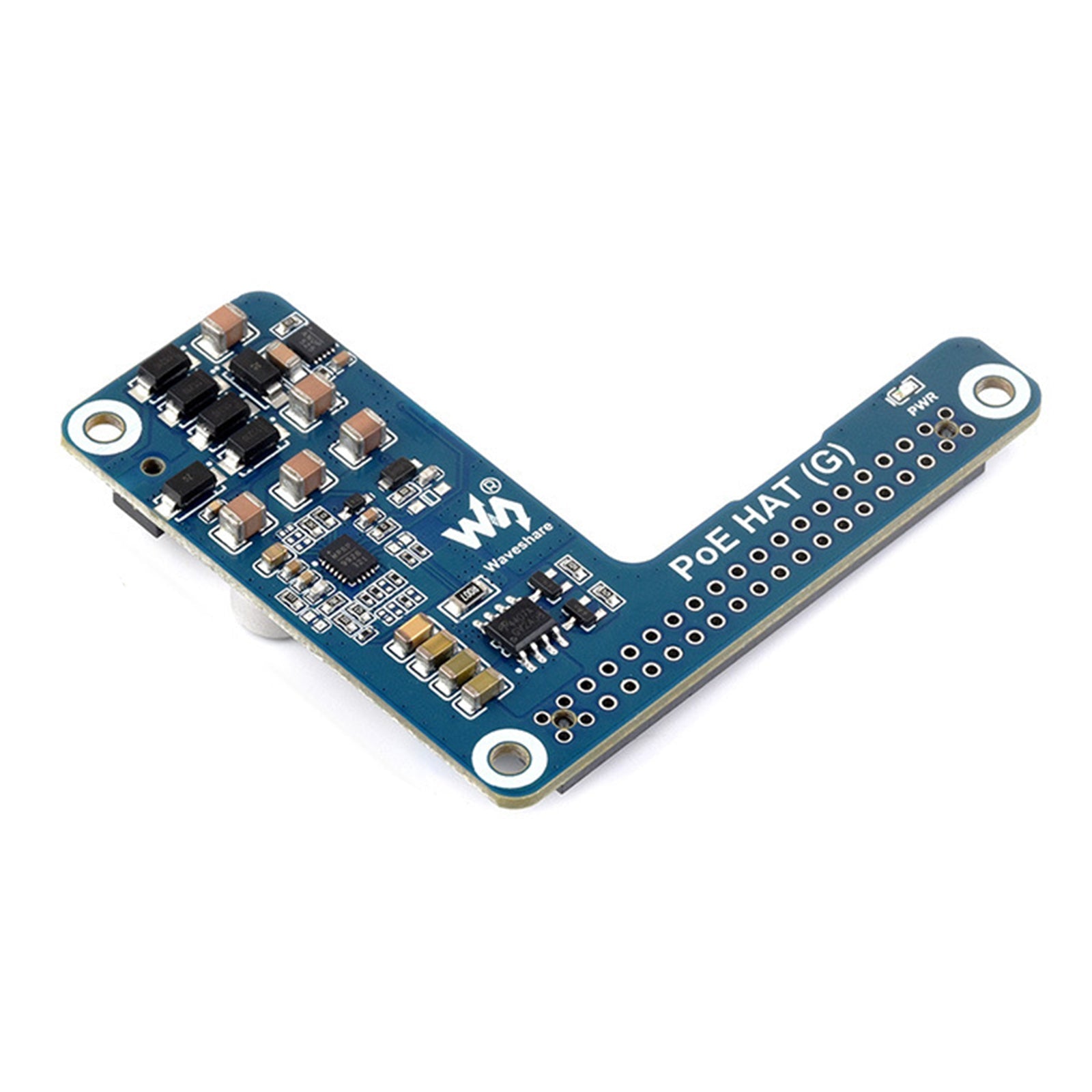 Carte d';extension Ethernet Raspberry Pi 5 Module d';alimentation PoE 802.3af/at