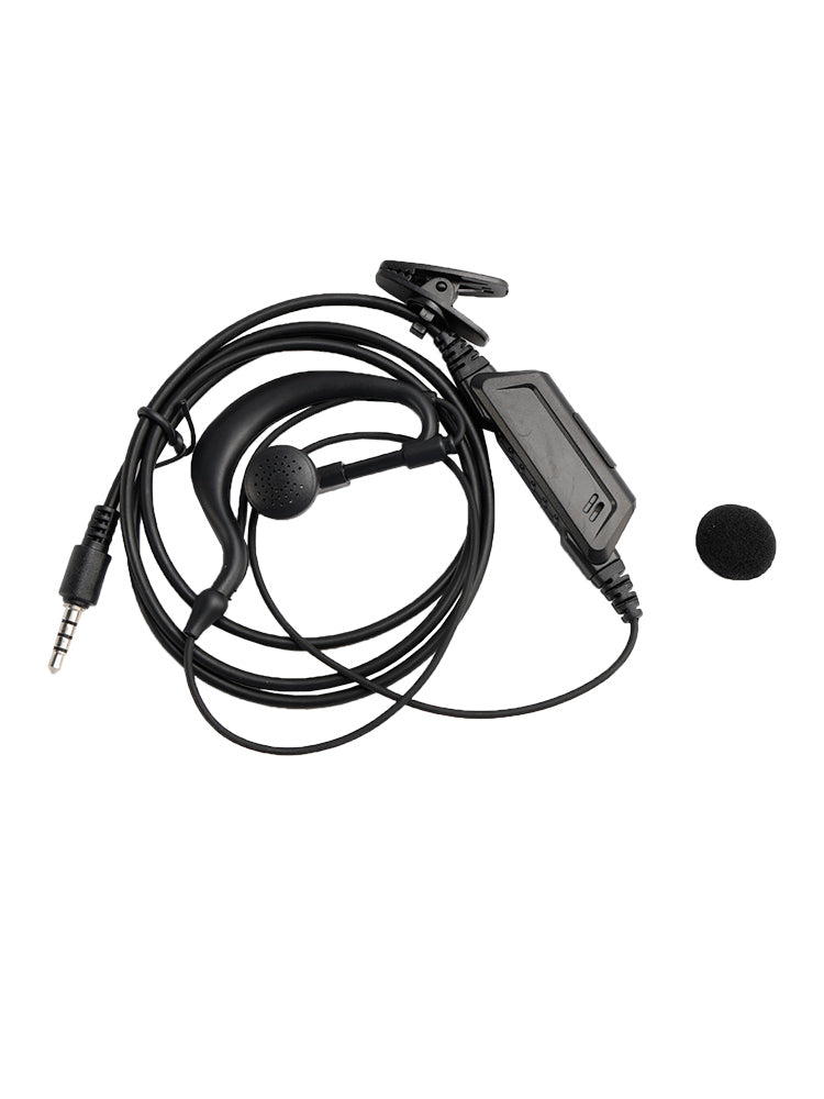 Luisterheadset met oorhaak PNC380-T35 voor Hytera PNC360 PNC370SE PNC550 PNC380SE G32 G36