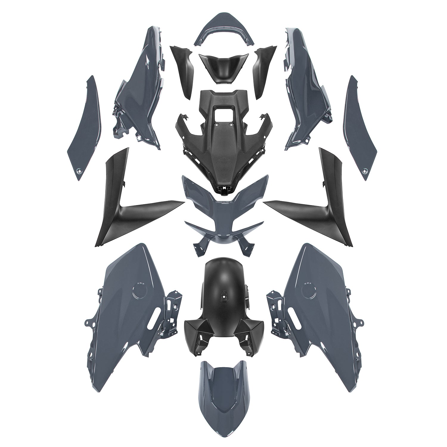 Kit van Carrosserie in Plastic ABS-injectie voor Yamaha T-Max 560 2022-2024 11#
