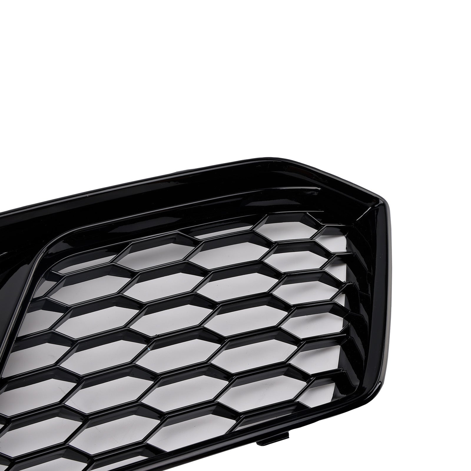 Grille de protection des phares antibrouillard avant en nid d'abeille noire pour Audi Q5 SQ5 2018 2019