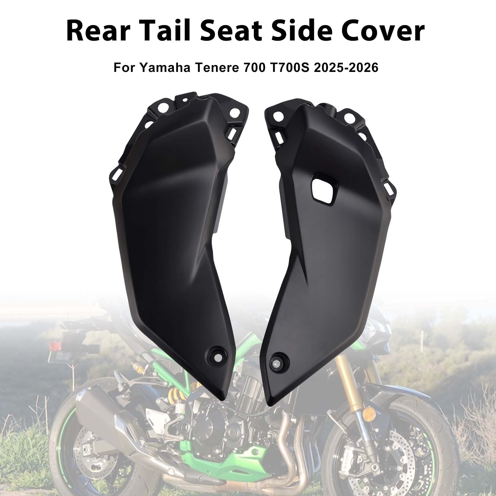 2025-2026 Per Yamaha Tenere 700 T700S Sella posteriore Carenatura laterale