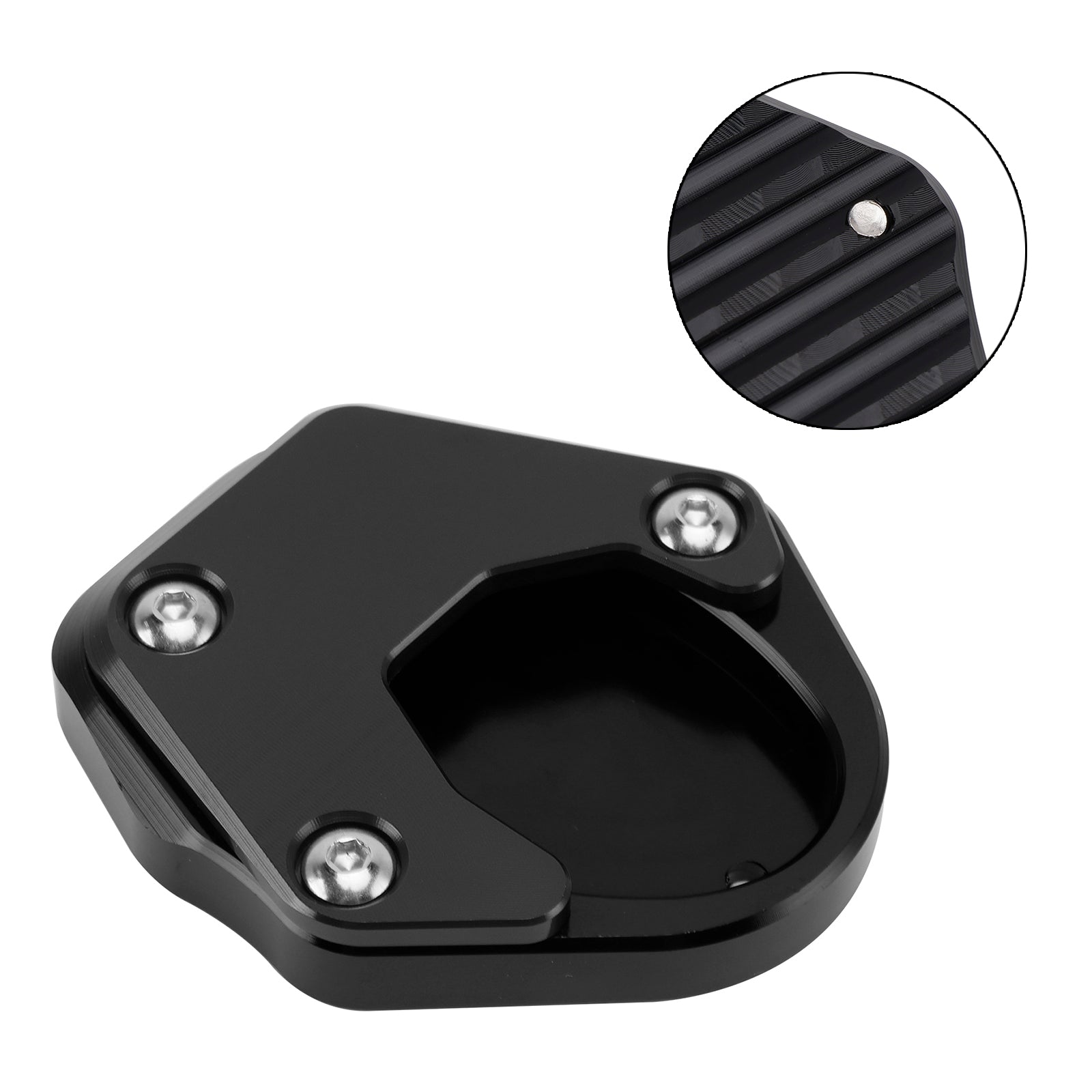 Extension de béquille d'agrandissement de béquille latérale verte adaptée pour Kawasaki Klx2301S/R Klx150 titane