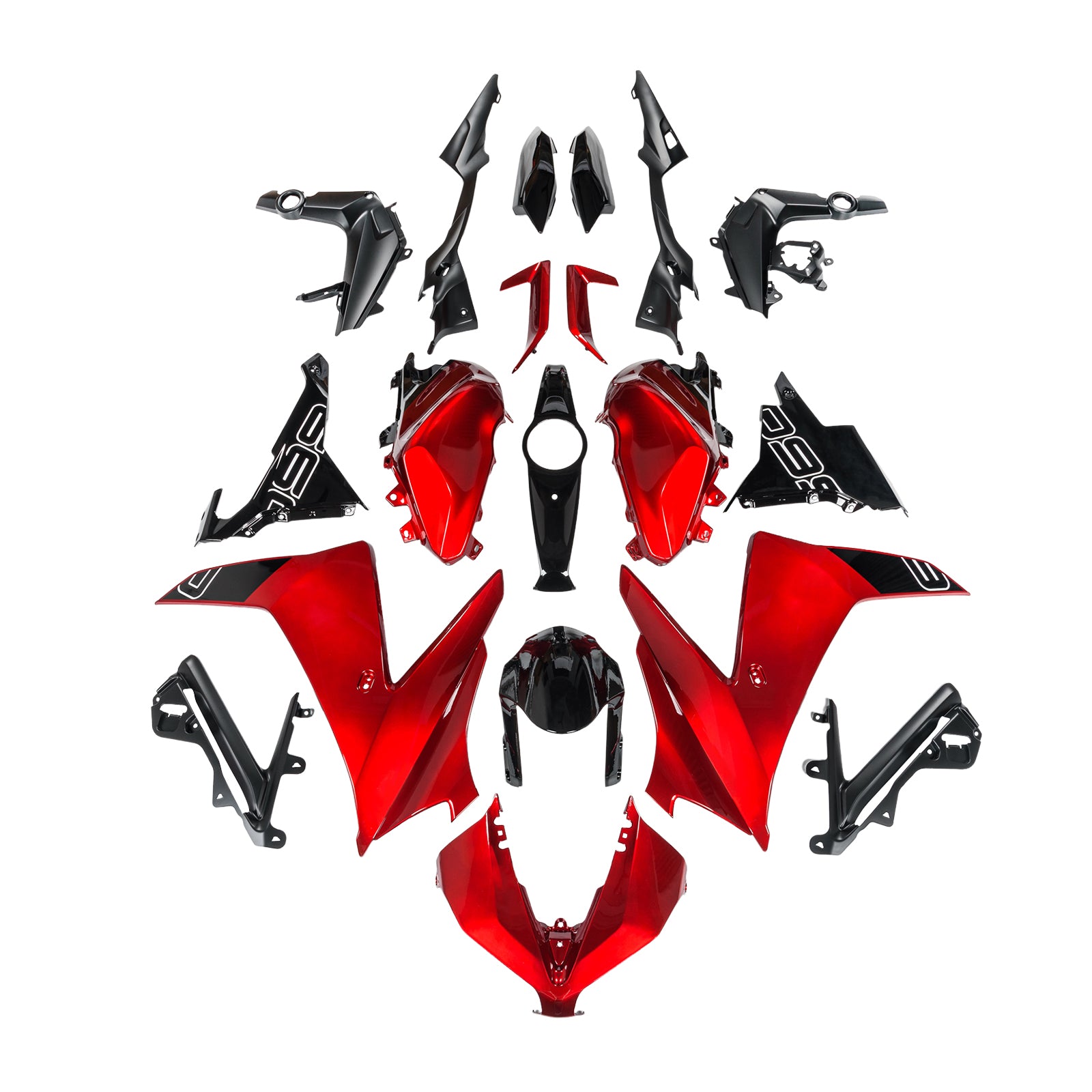 Kit de carénage de carrosserie par injection pour Daytona 660 2024-2025