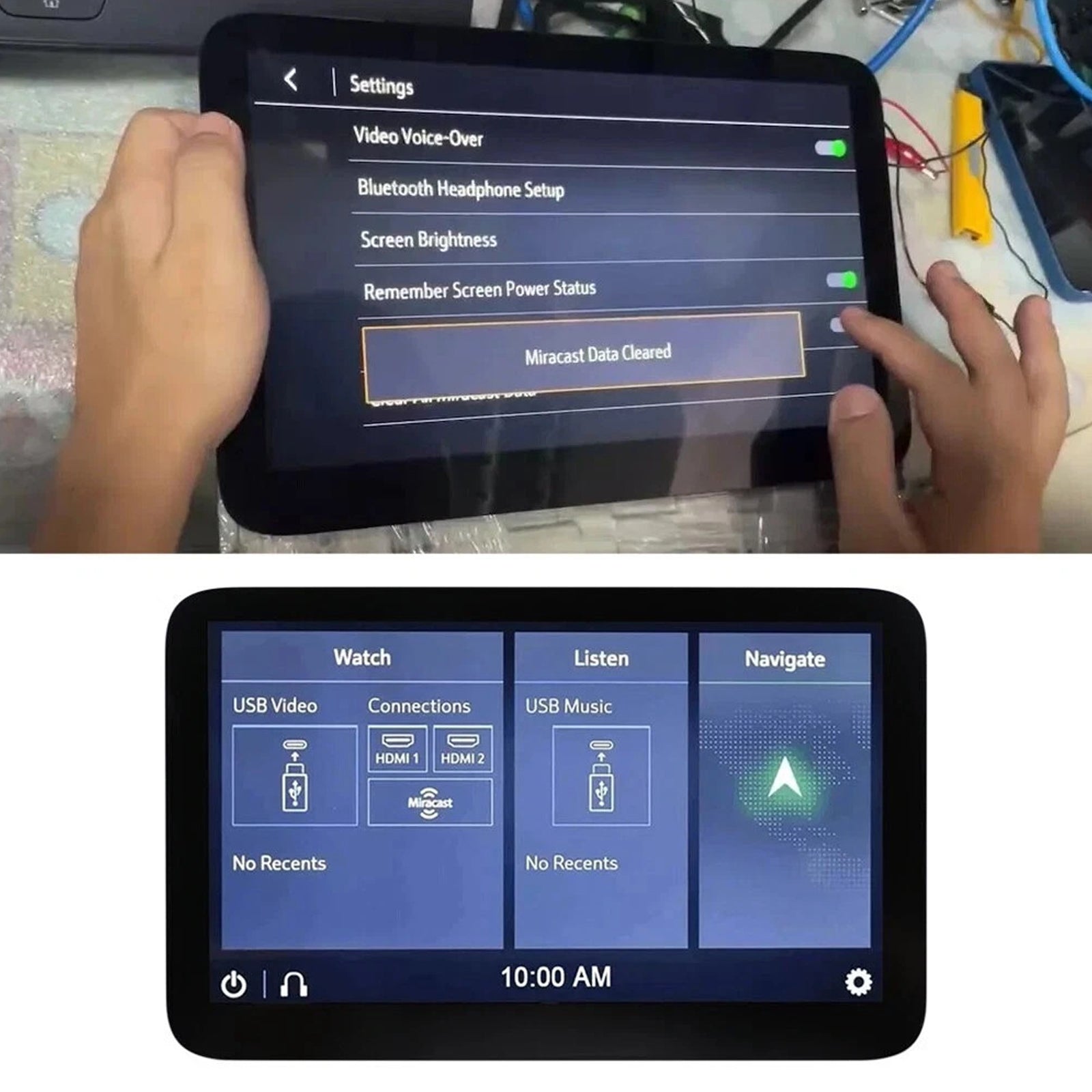 Cadillac Climbing LCD Screen 2021-2024 85100044 84824745 DD126EA-01A