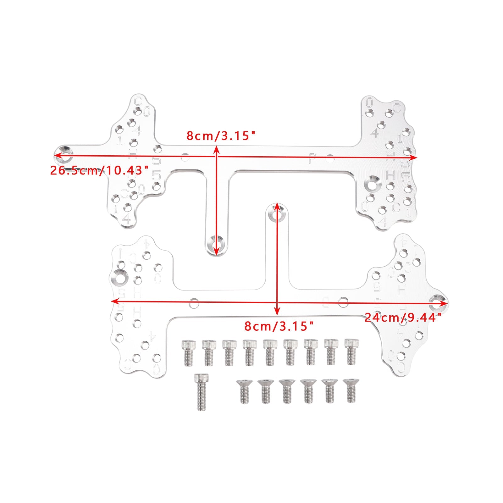 Płyta montażowa cewki' Aluminiowy zapłon 551115-01 do Chevroleta S10 LS