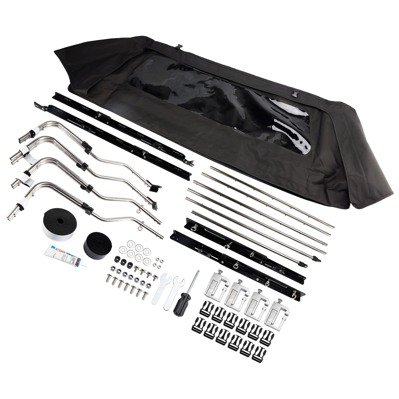 Prilagodljiva strešna streha Toyota Tundra 2022-2023, dimenzije : 1 682 × 1 602 mm