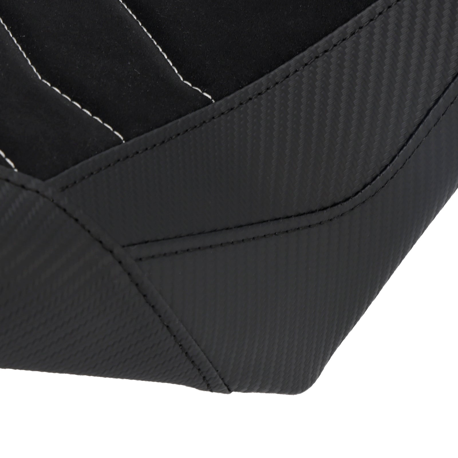 Cojín inferior del asiento del conductor delantero para Suzuki V-Strom DL1050 (2023-2025), rojo y amarillo.