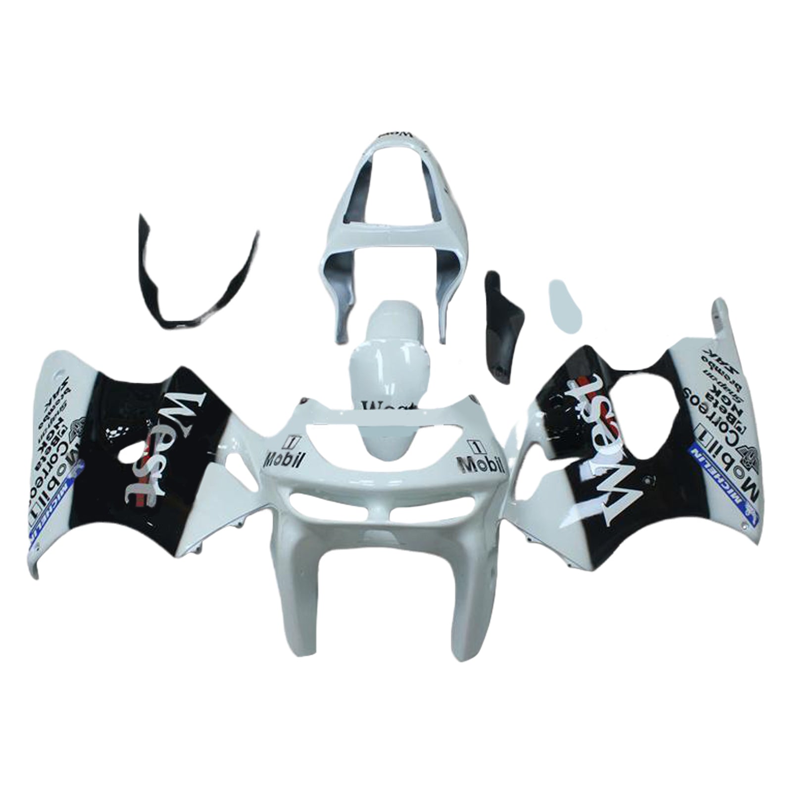 1998-1999 KAWASAKI ZX6R komplet za vbrizgavanje plastične abs