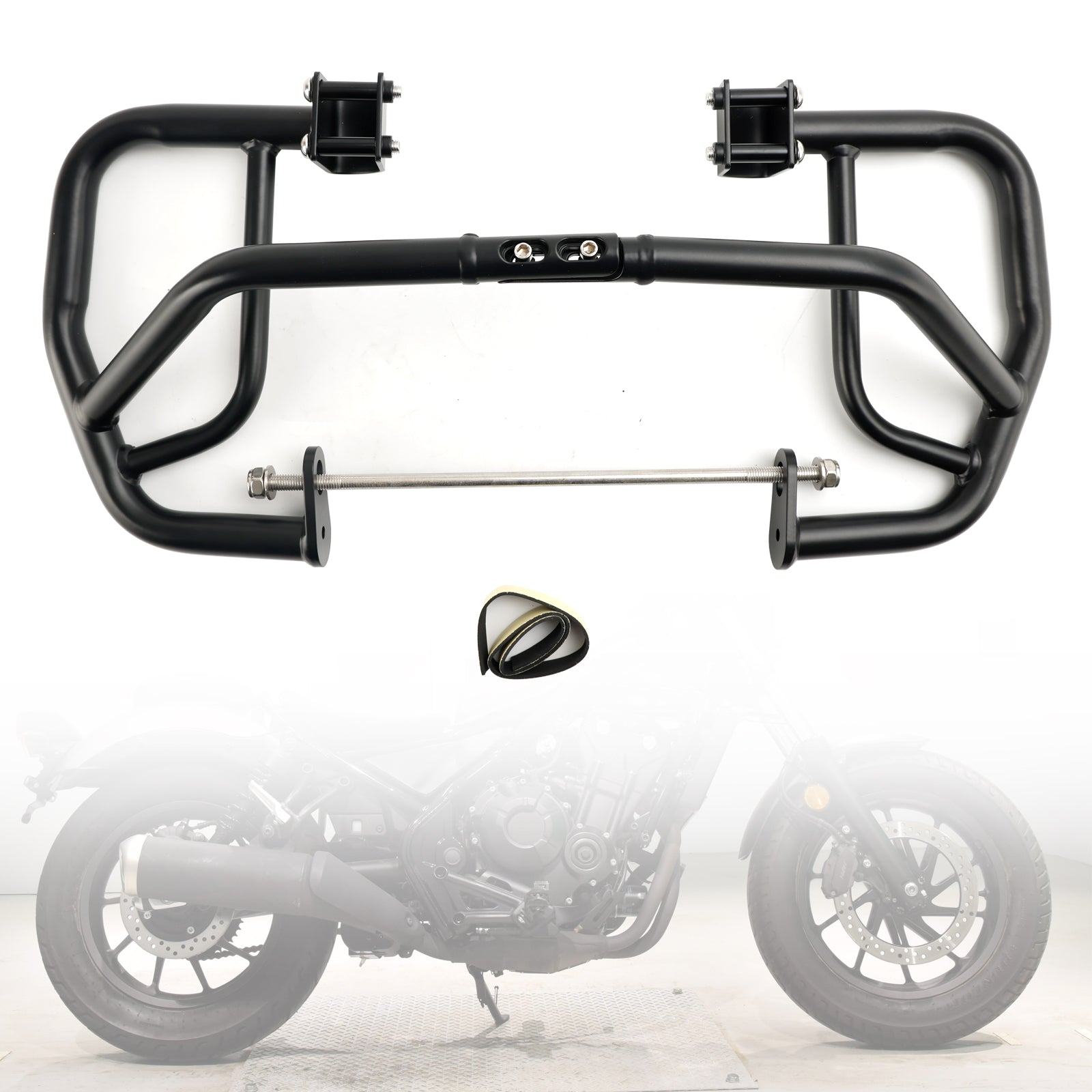 Barra di protezione motore paraurti Honda Rebel 250 2017-2023