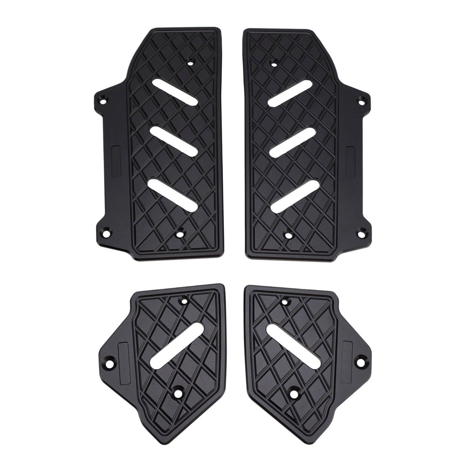 Sprednji in zadnji odbijač za Honda Adv350 (2022-2025), črna zaščita motorja.