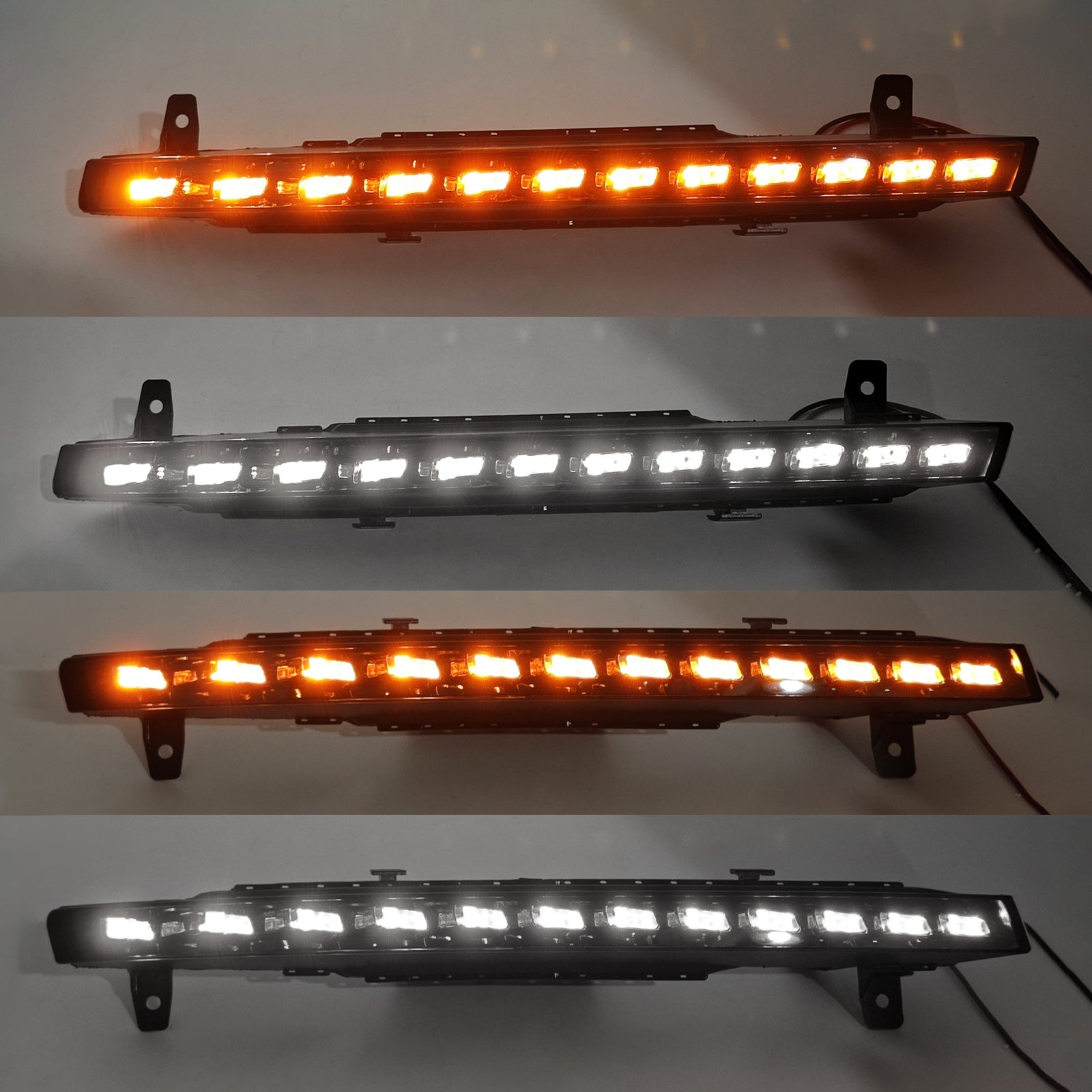 Parachoques delantero Audi Q7 versión Sport (2010-2015) con intermitentes y 12 faros antiniebla LED