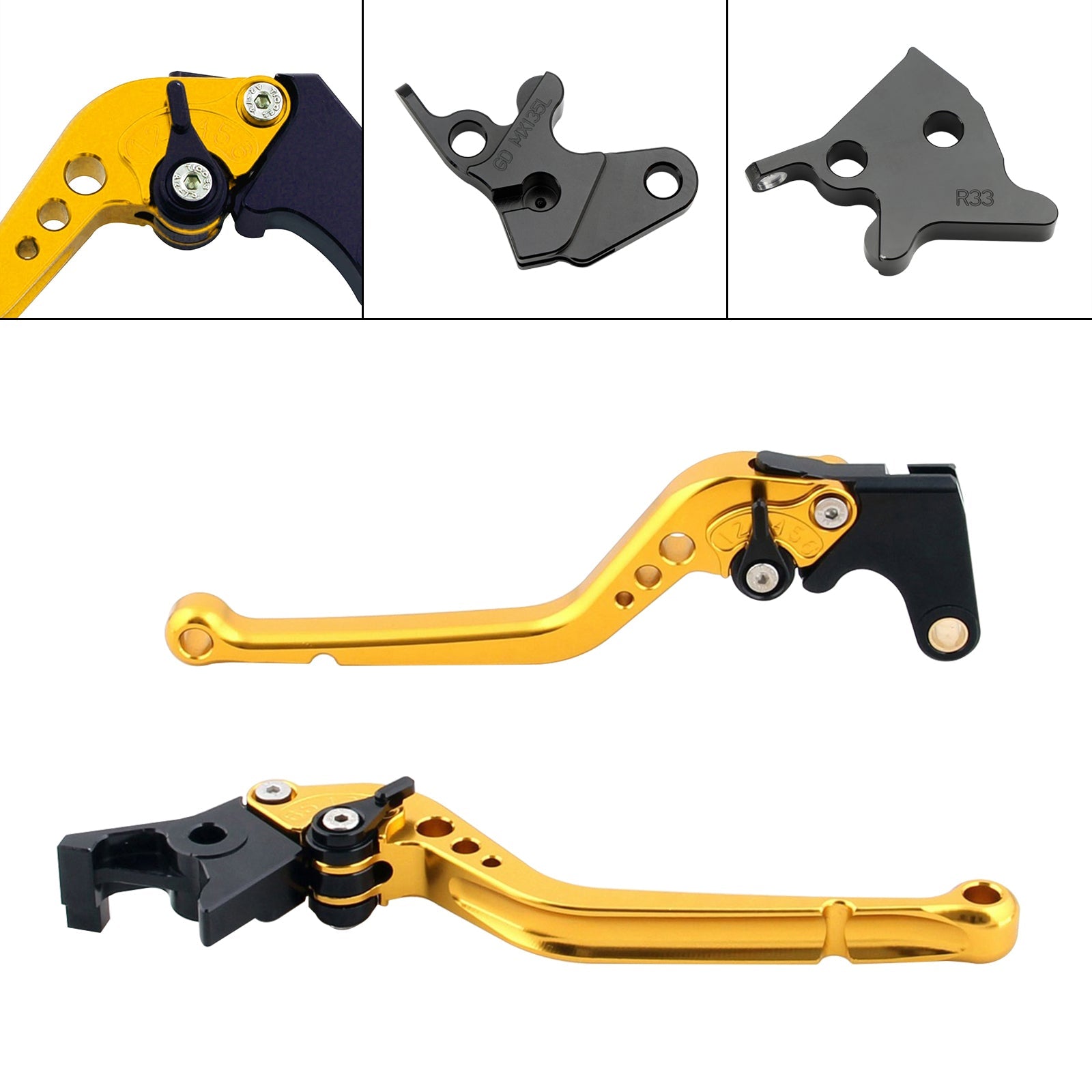 Dolga ročica zavore in sklopke za Yamaha YBR125 2005–2014