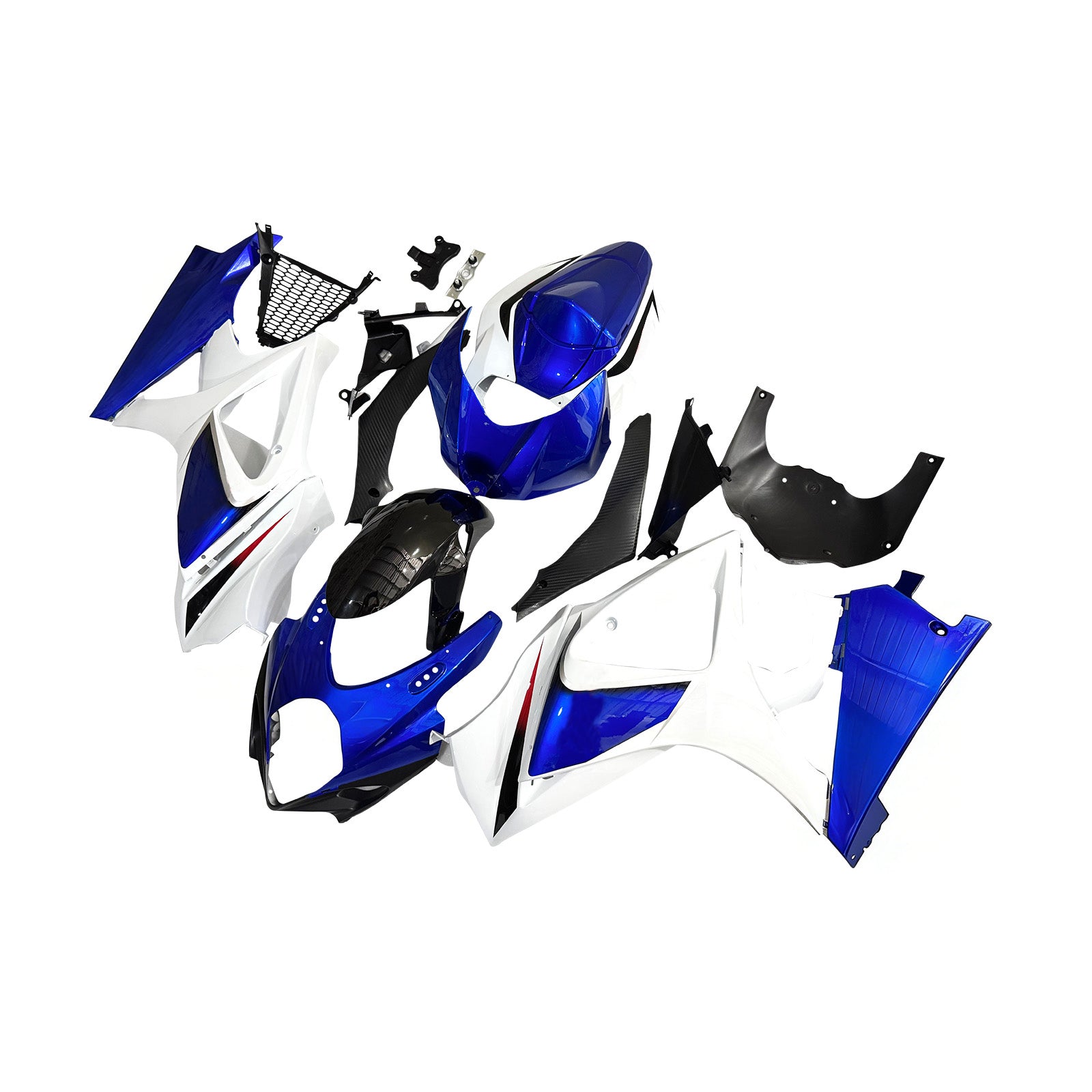 Kit de carénage par injection, carrosserie en plastique ABS, compatible avec Suzuki GSXR1000 2007-2008