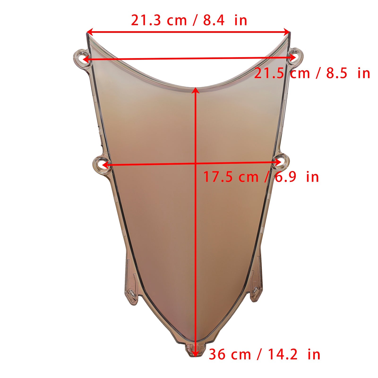 Przednia szyba dla Honda CBR250RR 2023-2024