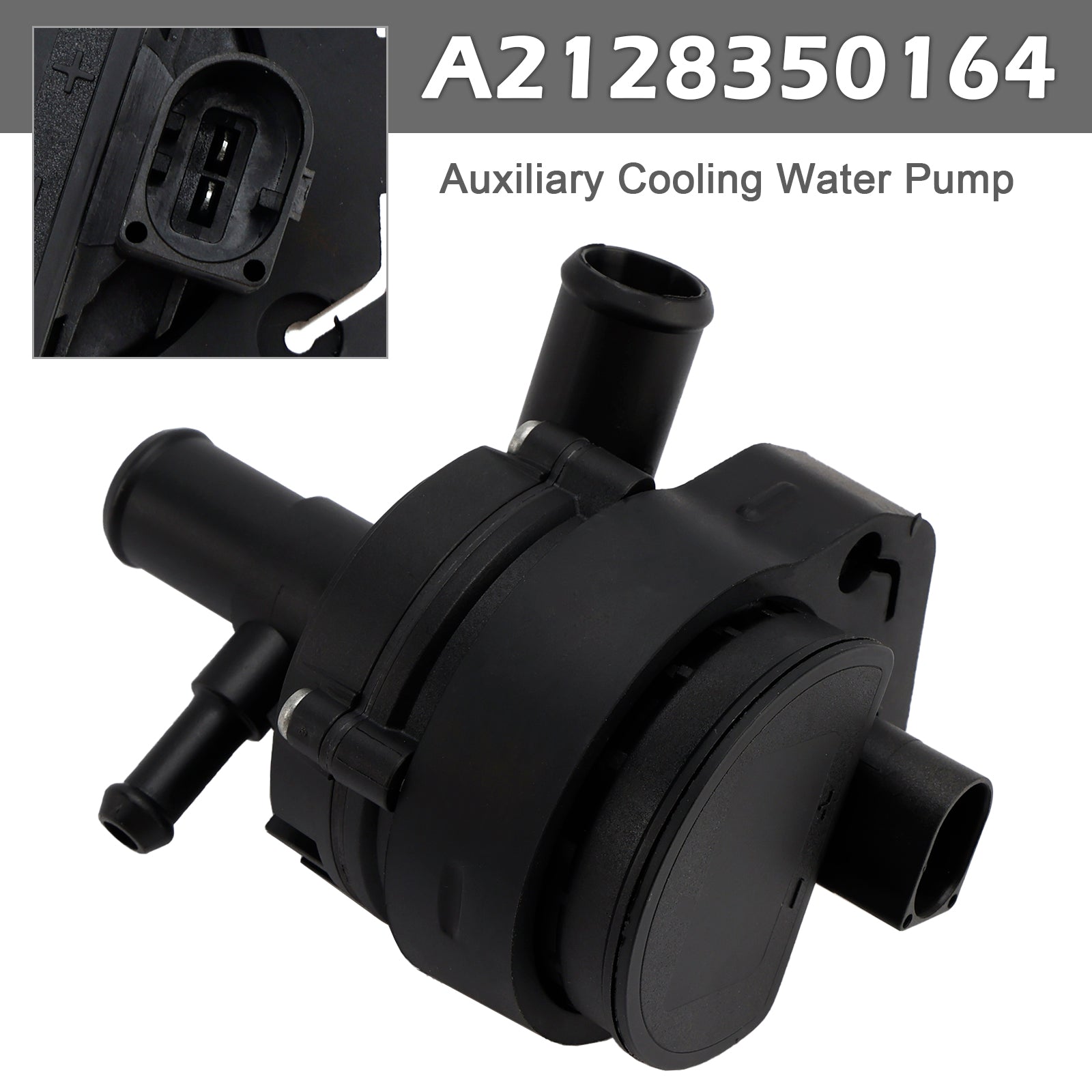 Pompe à eau de refroidissement auxiliaire Mercedes-Benz W212 (2010-2016) A2128350164