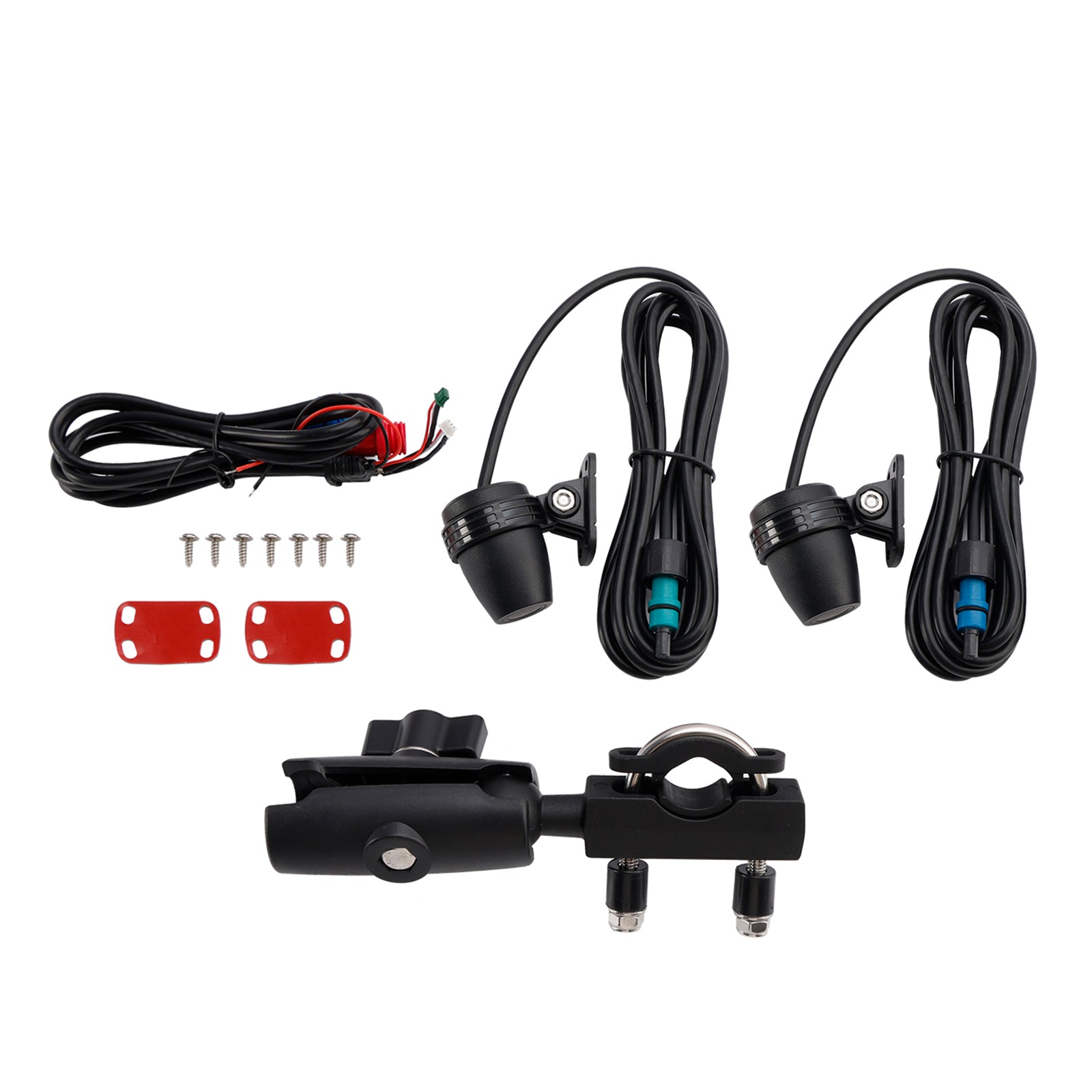 Igrajte motociklistična motocikli 7 palčni univerzalni snemanje 1080p za skuter motociklov