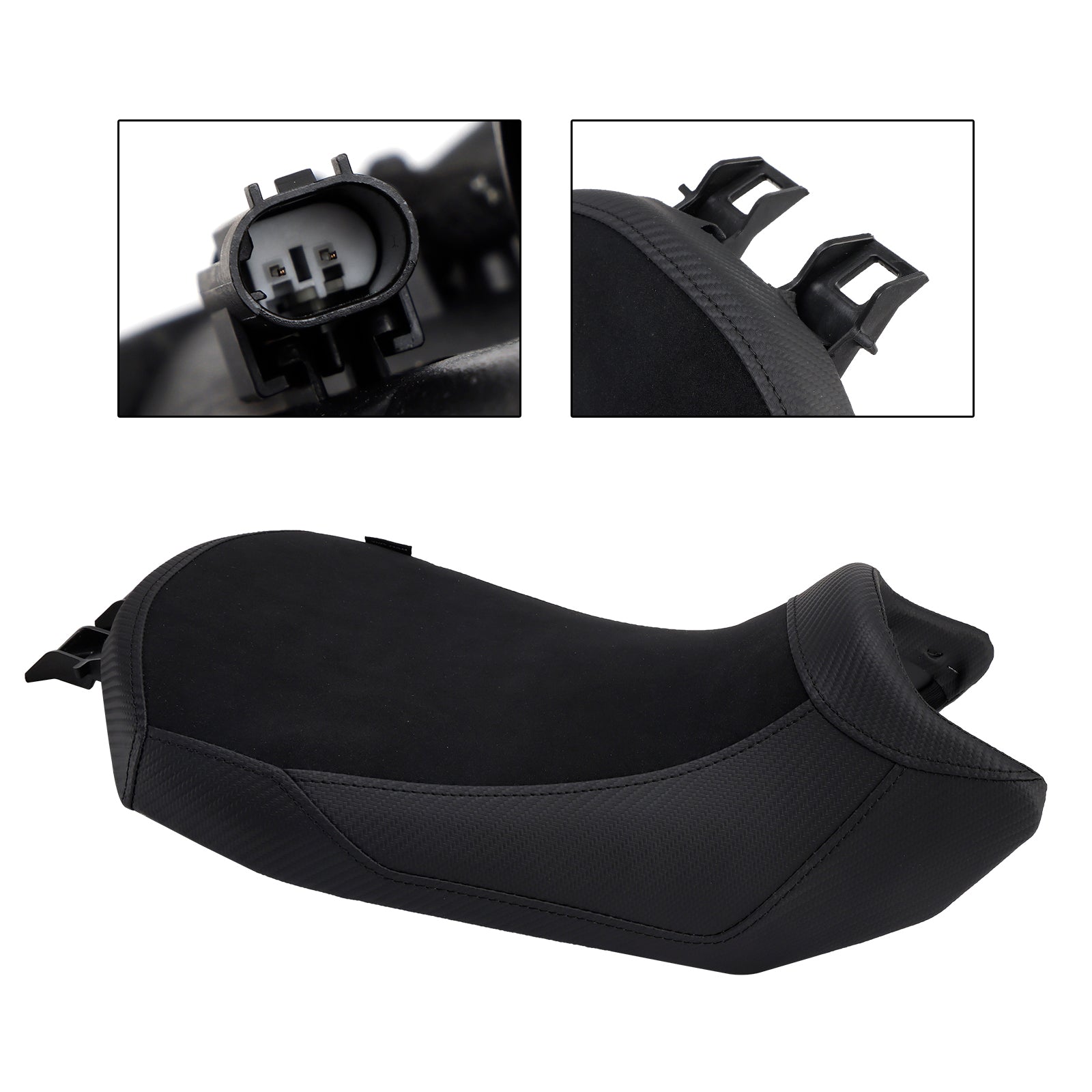 Sedile passeggero multiutente BMW R1300GS 2024-2025, cuscino inferiore anteriore e posteriore blu