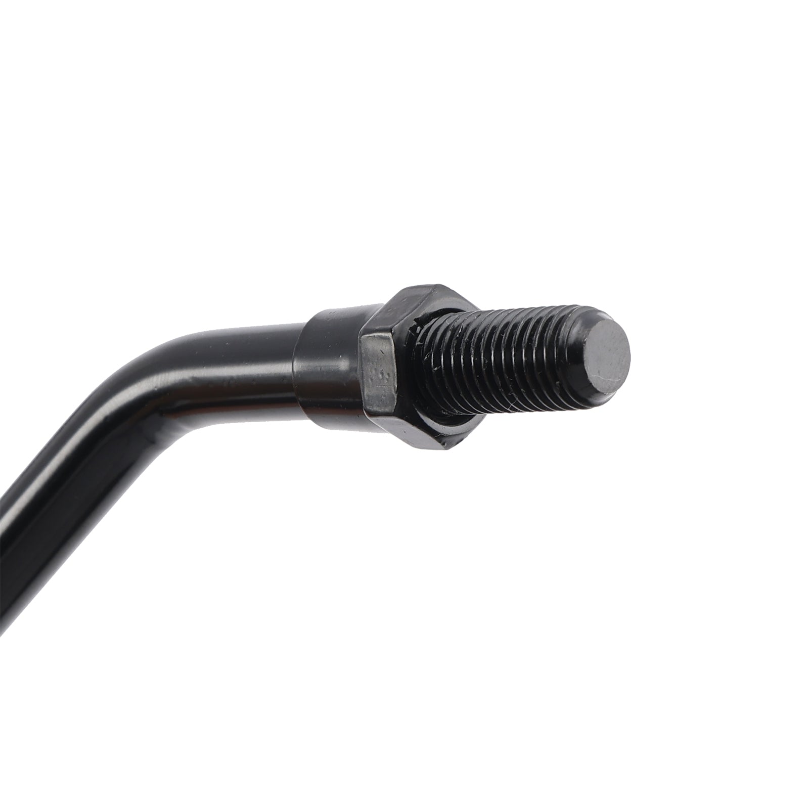 Para czarnych luster M10 M10 dla Kawasaki KLR250, KLR600 i KLR650