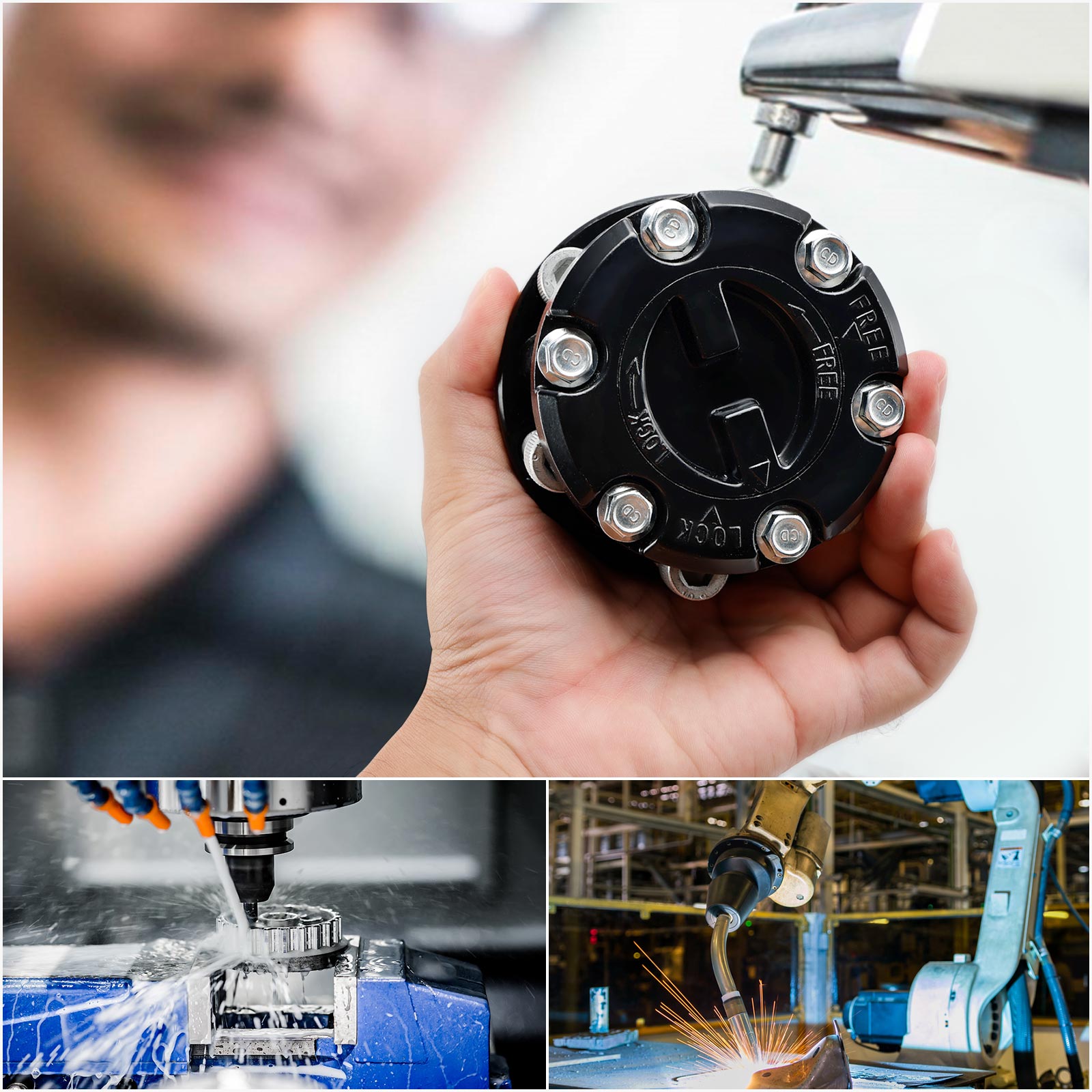 2x prosta vozlišča za kolesa za Holden Rodeo Jackaroo Colorado Isuzu D-Max 17 Spline Generic