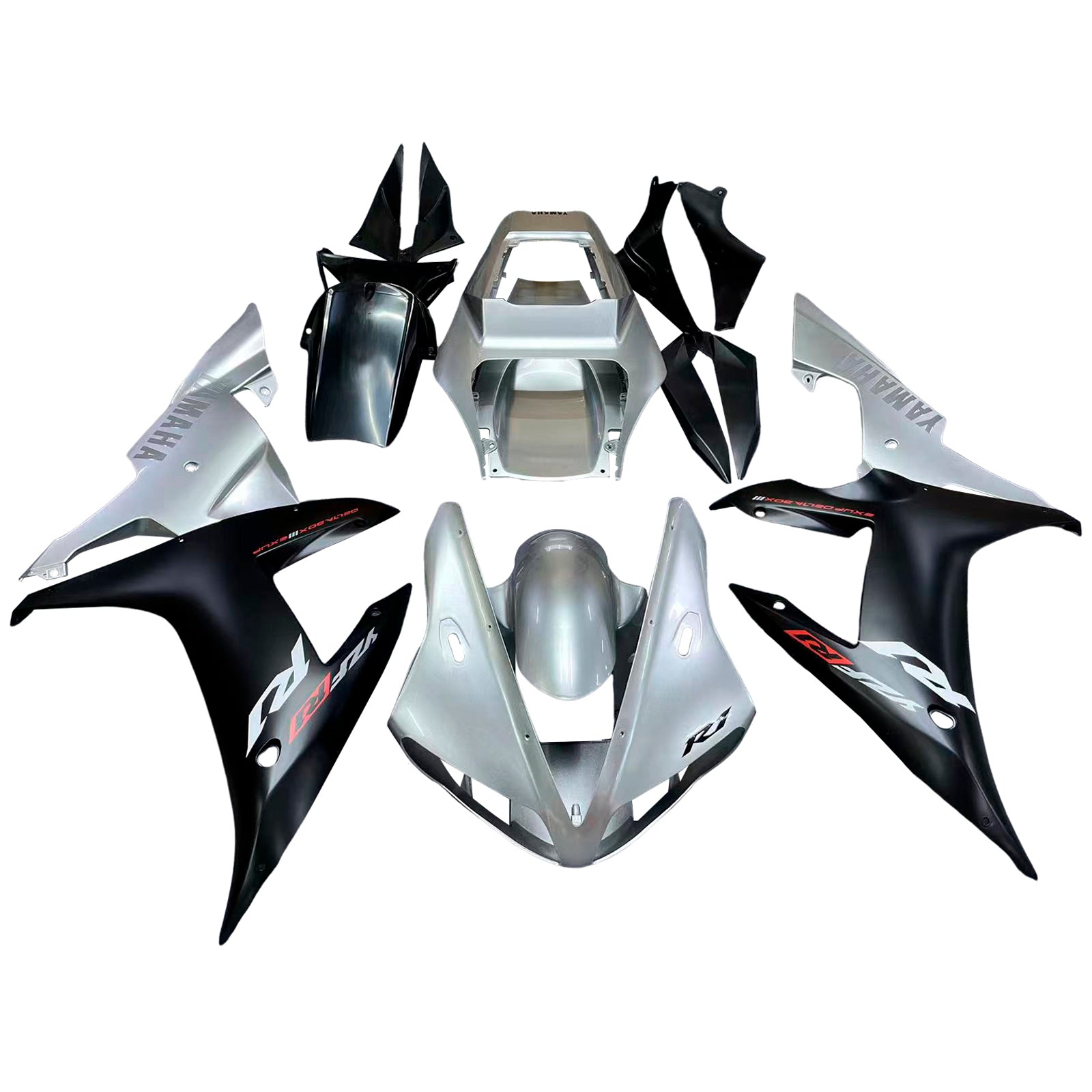 Injektiotapapakkaus Konttien muovinen abs sopii Yamaha YZF-R1 2002-2003