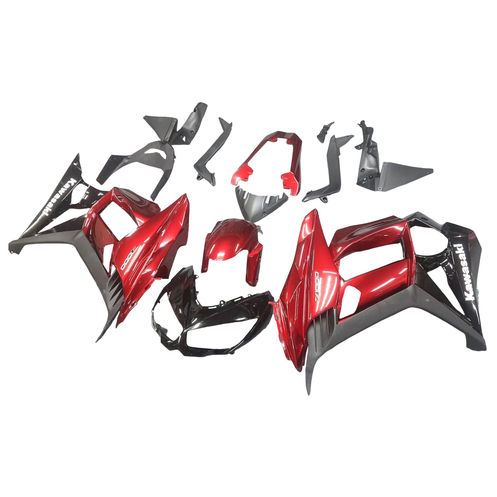 Vbrizgavanje kompleta za karoserijo plastični abs, ki je primeren za Kawasaki Z1000SX 2010-2015