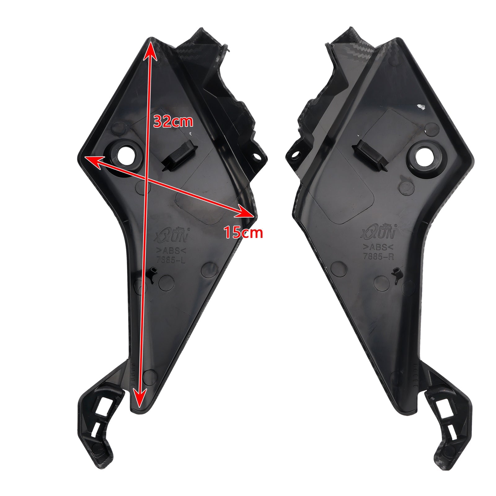 Panel lateral de asedio lateral para Yamaha Tenere 700 2019-2024
