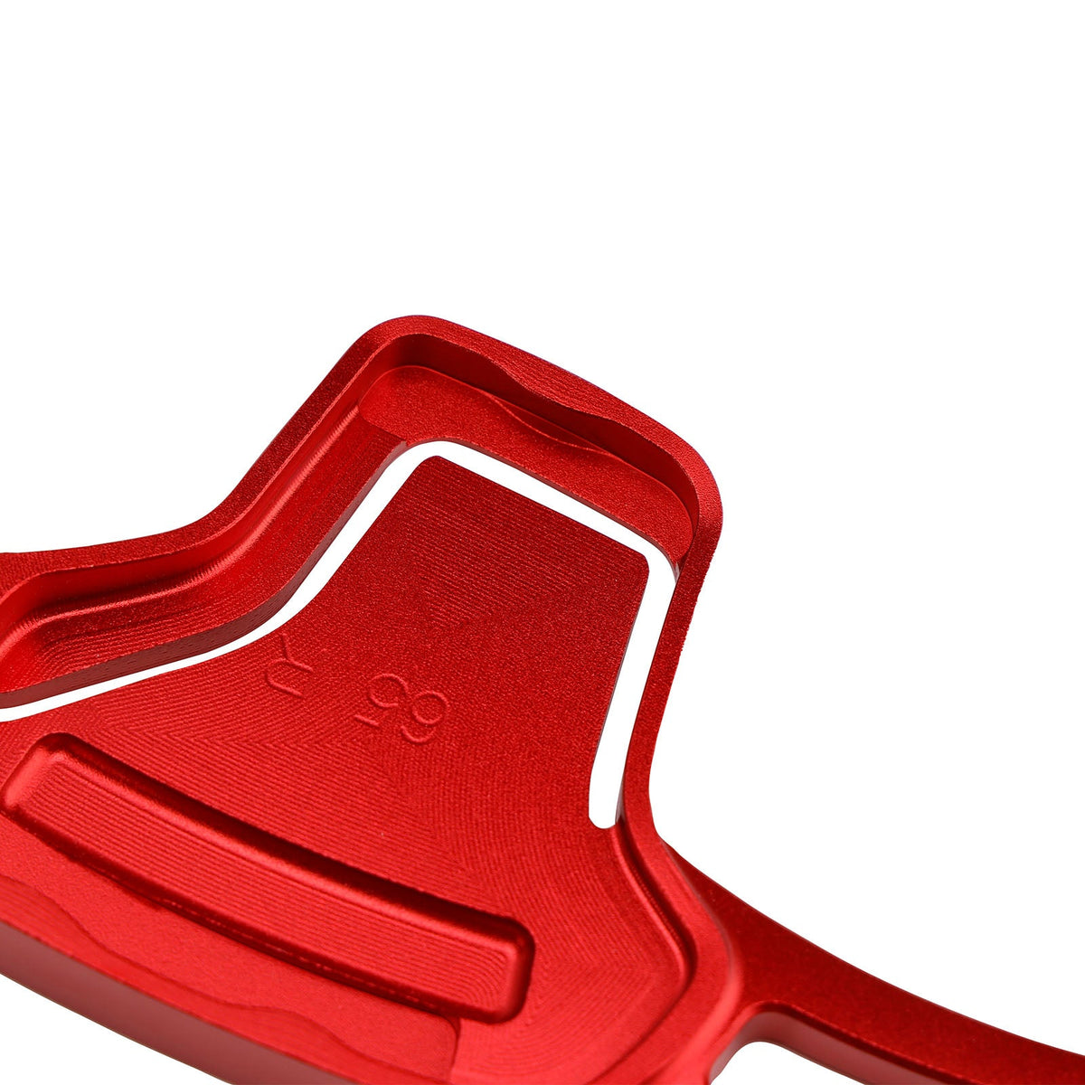 Stuurschakelpaddles voor Kia K5 2016-2019, rood aluminium