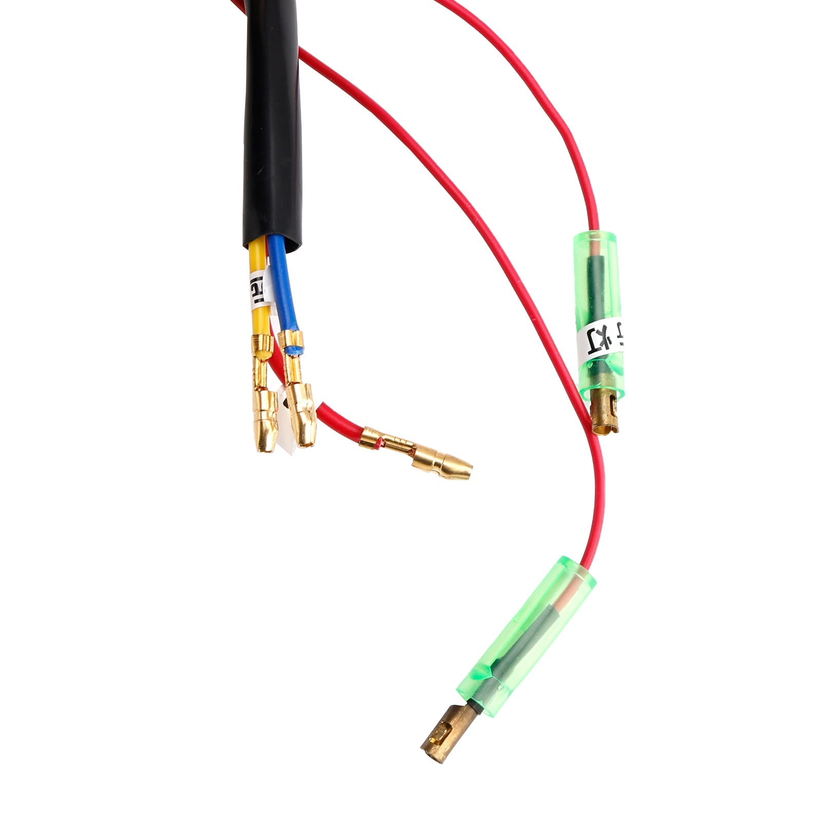 Gepersonaliseerde zwarte multifunctionele vuurtoren 84 tot racer, bobber, chopper