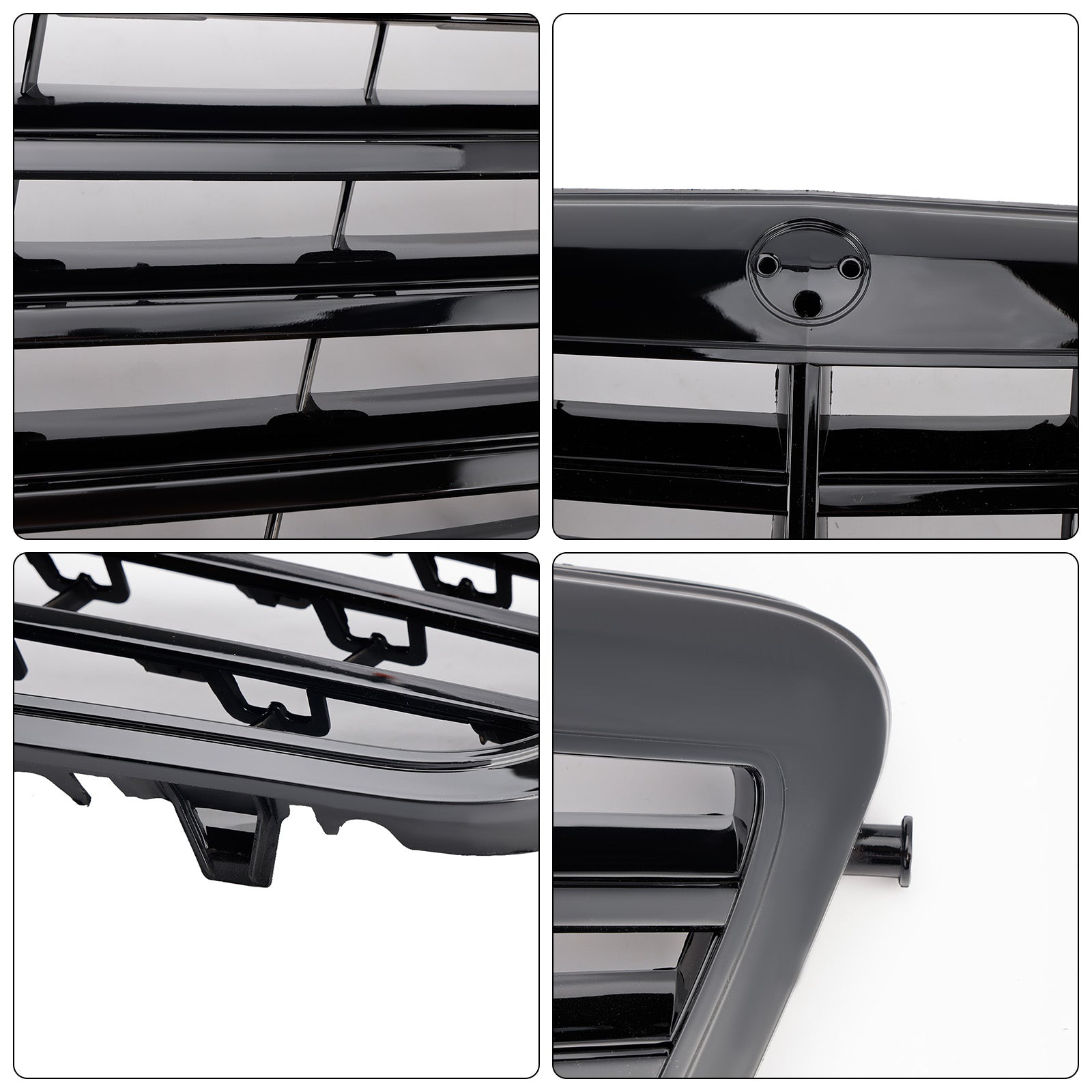 Črna sprednja maska za Mercedes-Benz razreda E W212 E350 E550 2010–2013