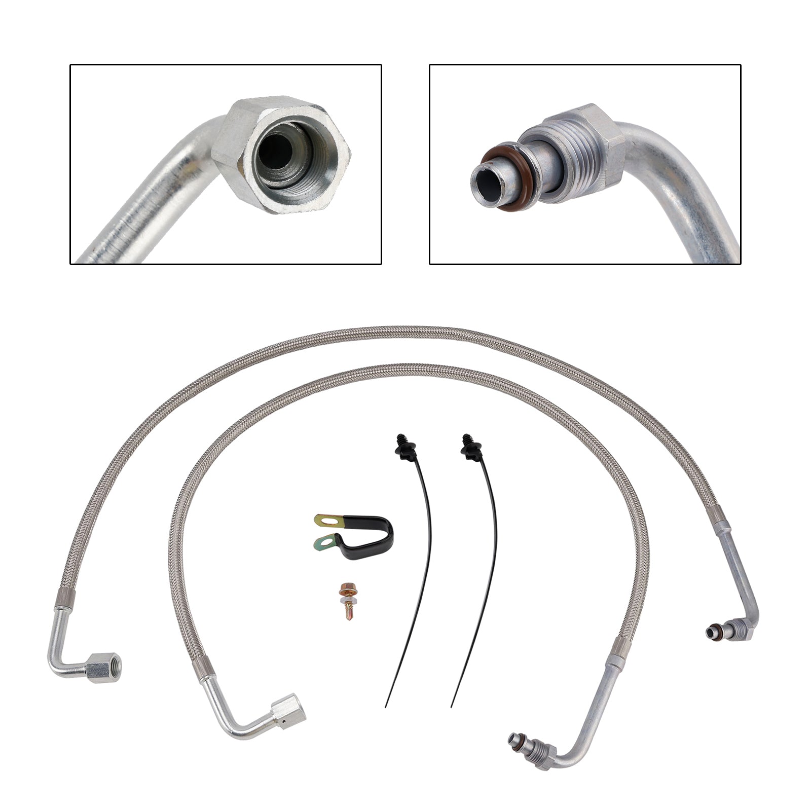 Paire de durites de refroidissement d'huile 2204030 pour Polaris Magnum Trail Boss 330 03-08