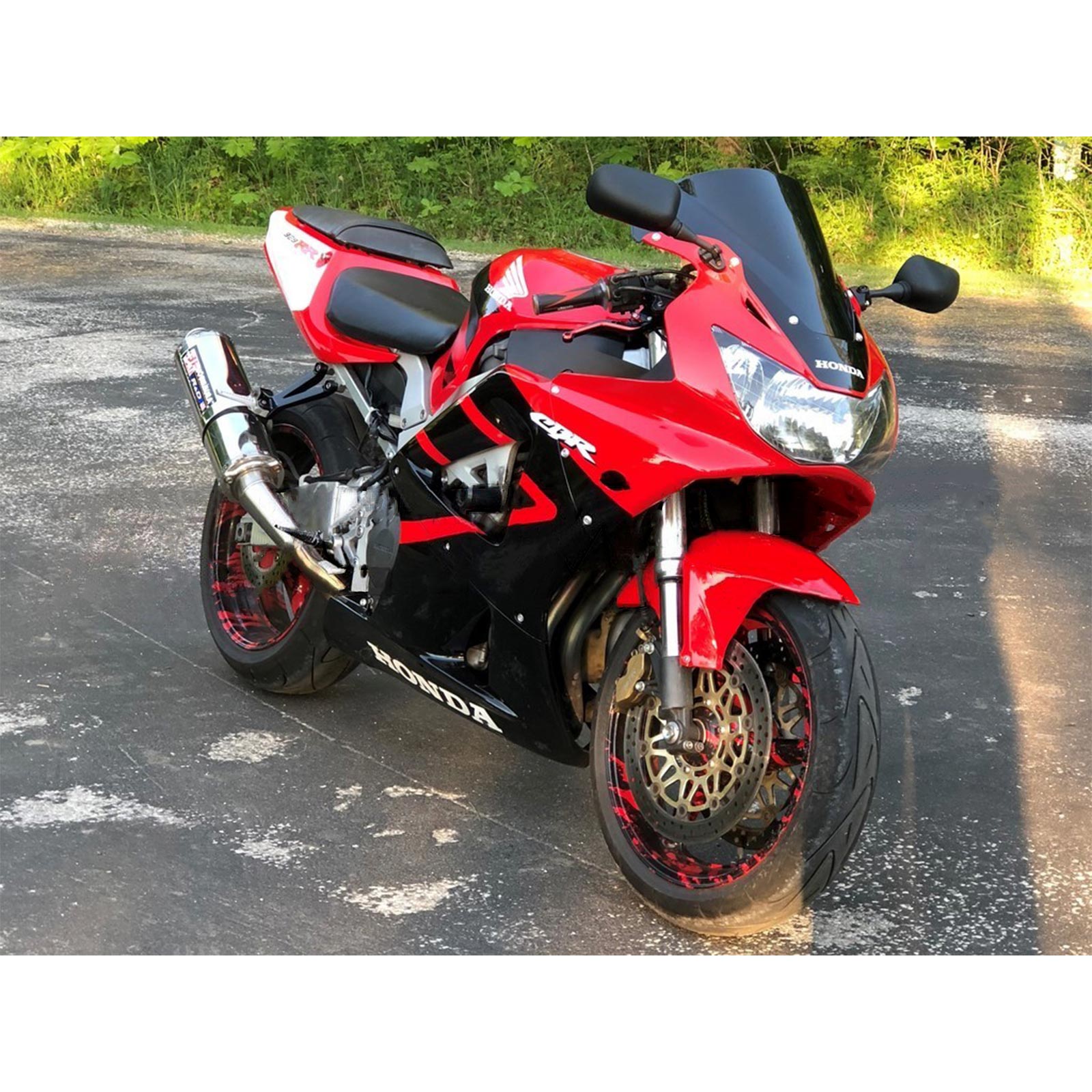 2000-2001 Honda CBR929RR Zestaw owiewek wtryskowych Nadwozie Tworzywo ABS